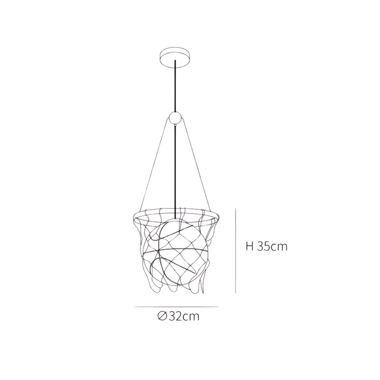 Children's Room Basketball Pendant Light