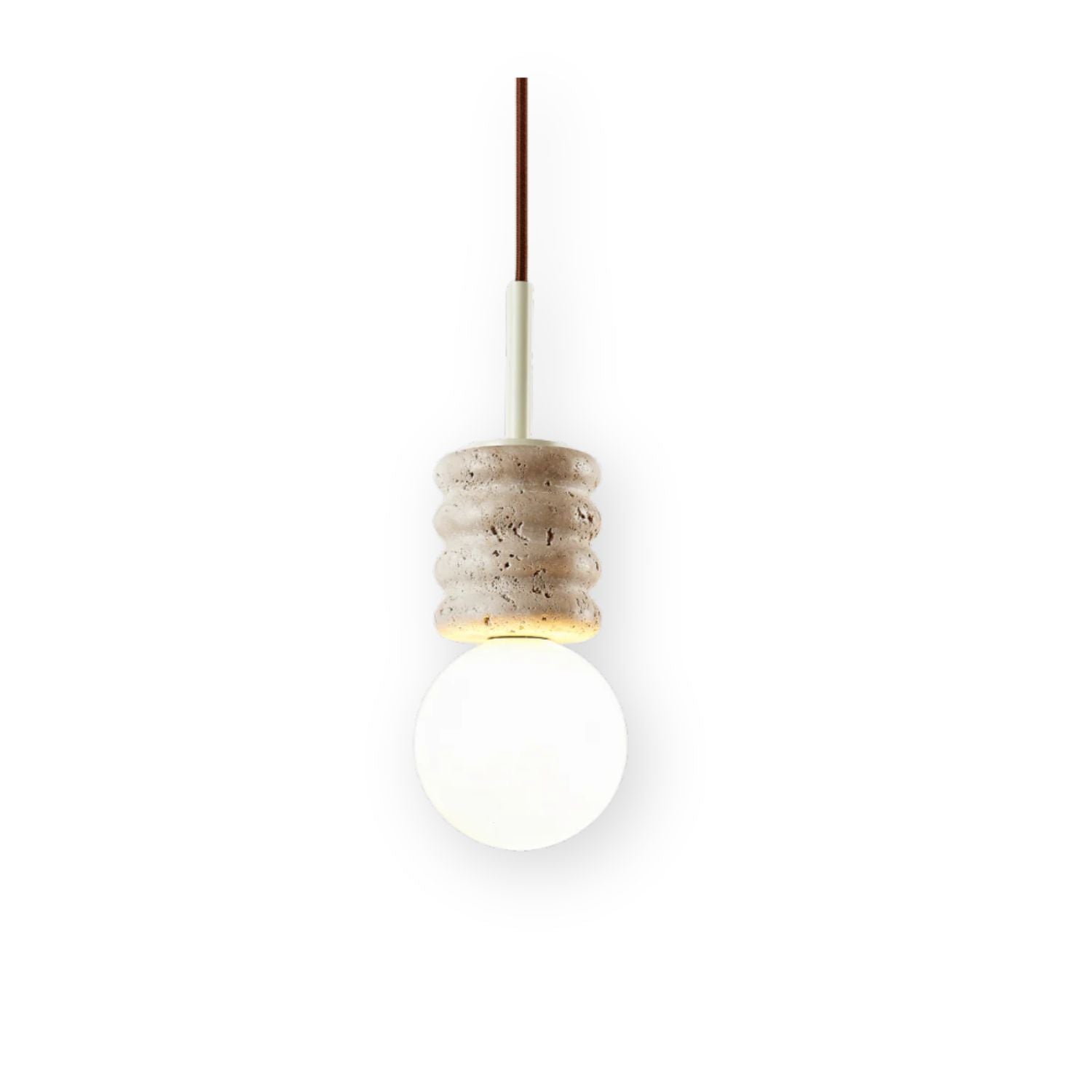 Fenora Travertine Pendant Light