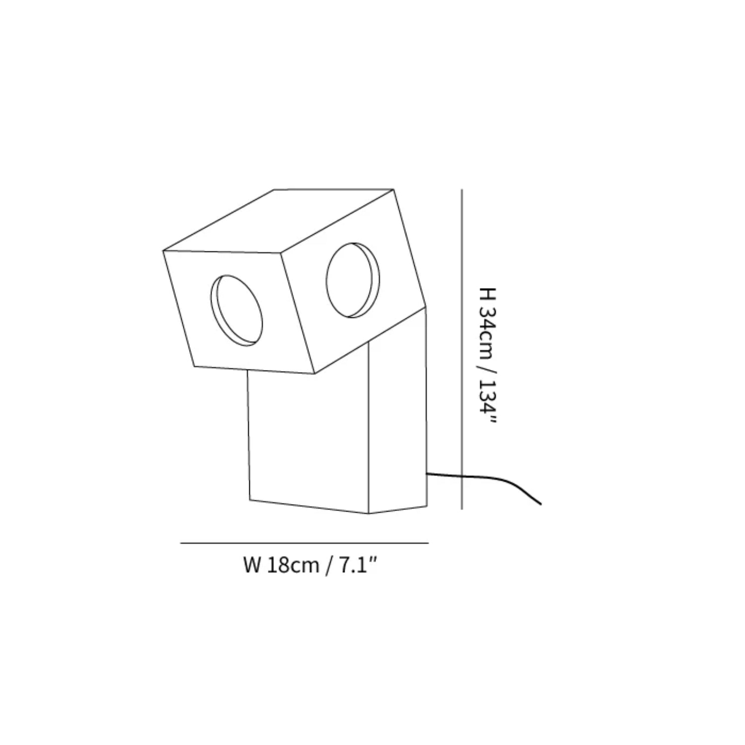 Robo Blok Table Lamp