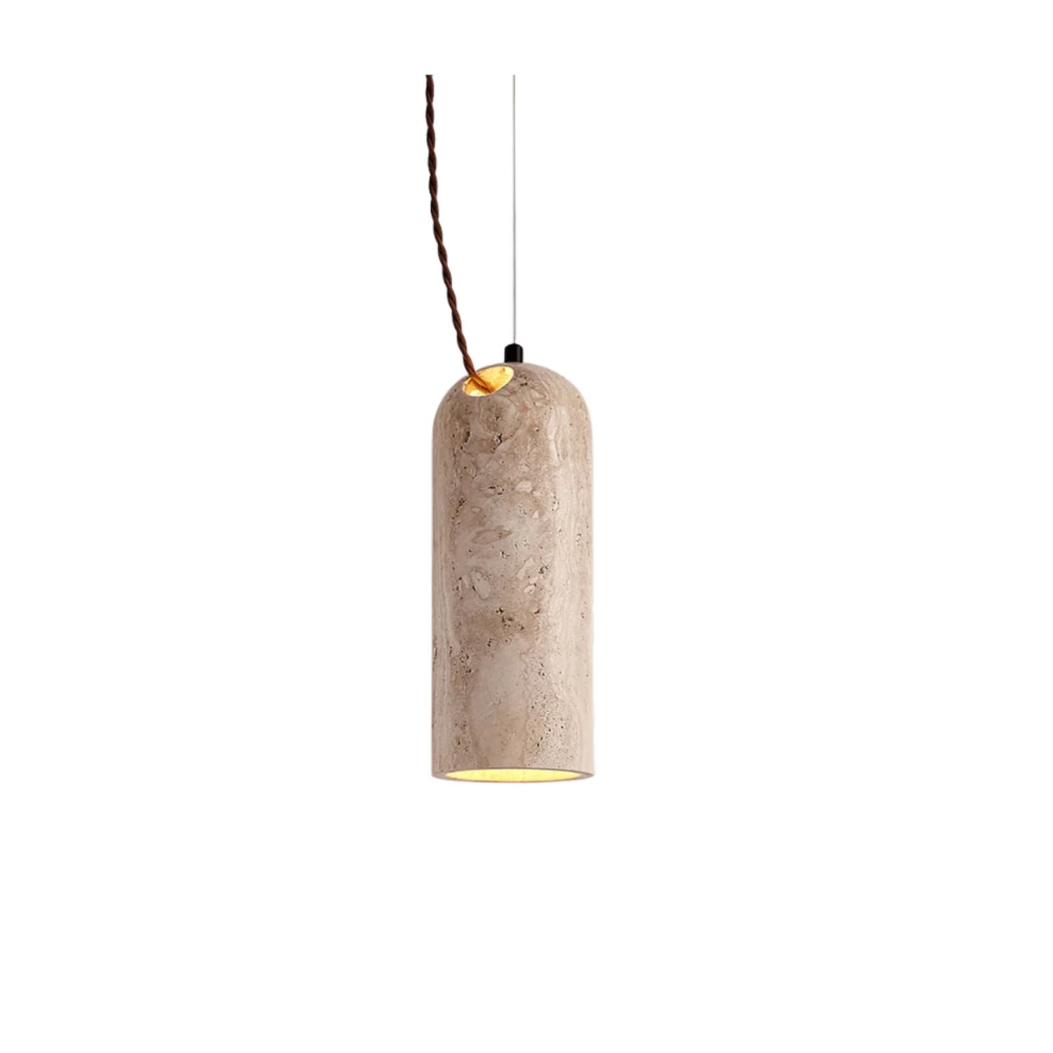 Verizo Travertine Pendant Light