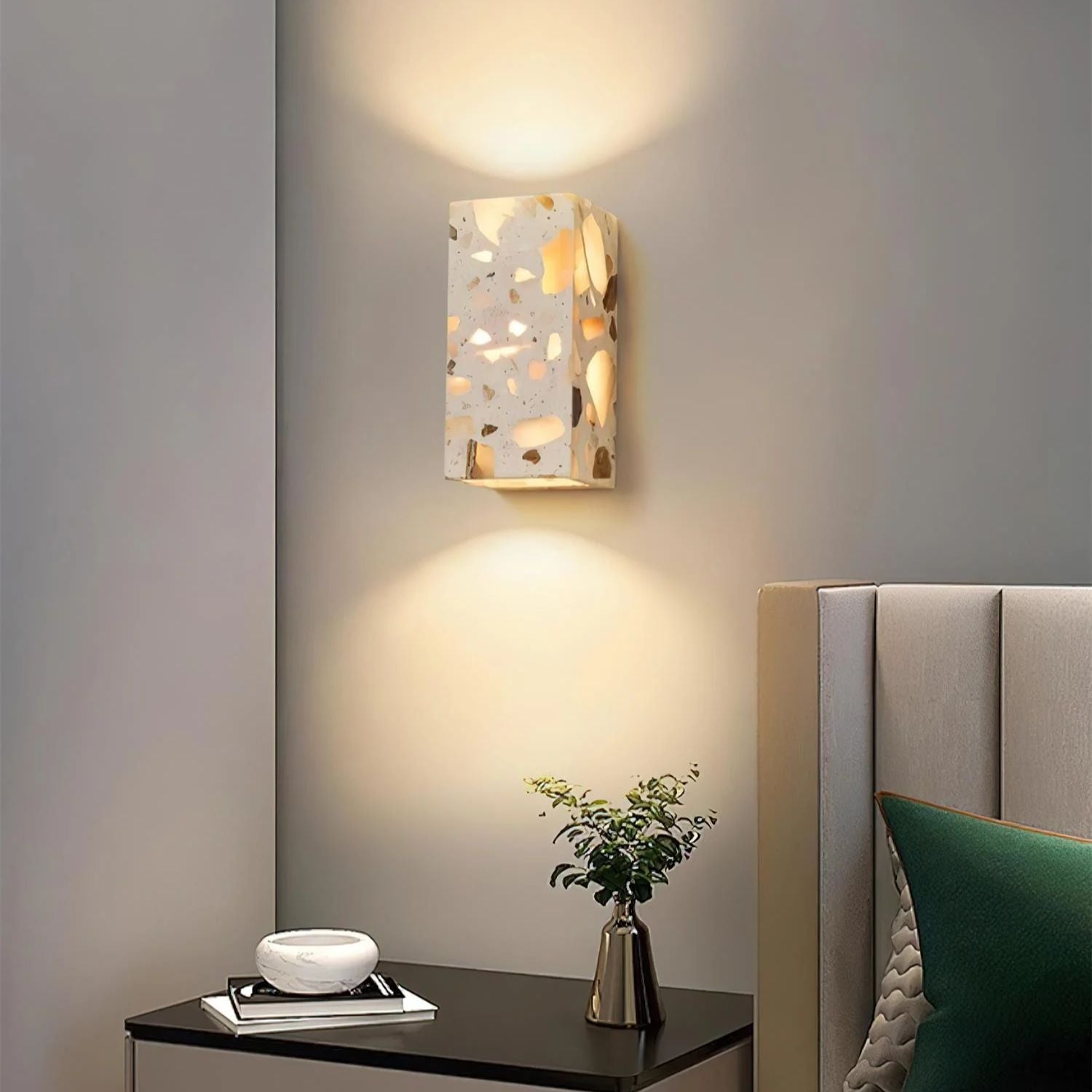 Belisca Natural Stone Wall Light