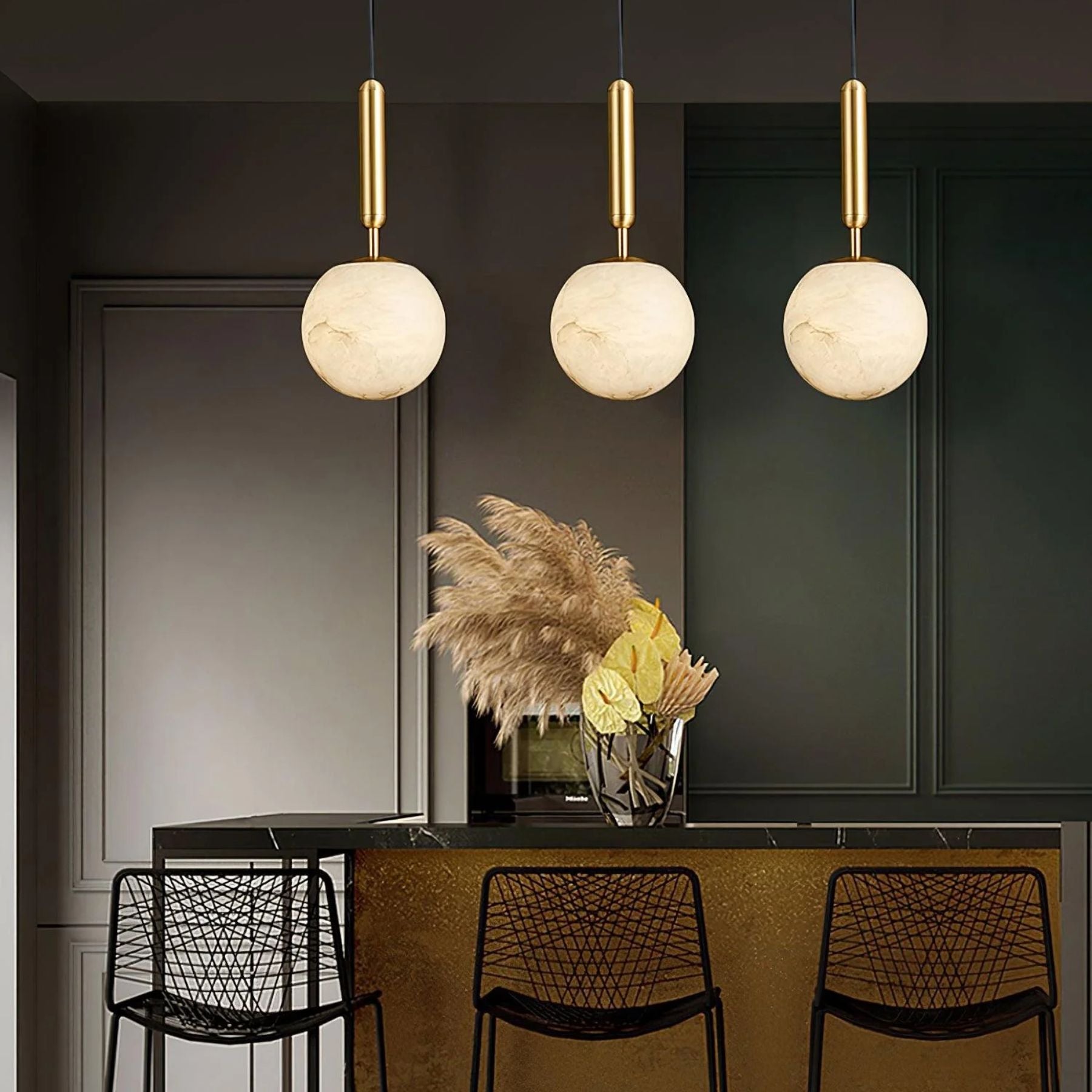 Baselo Alabaster Pendant Light