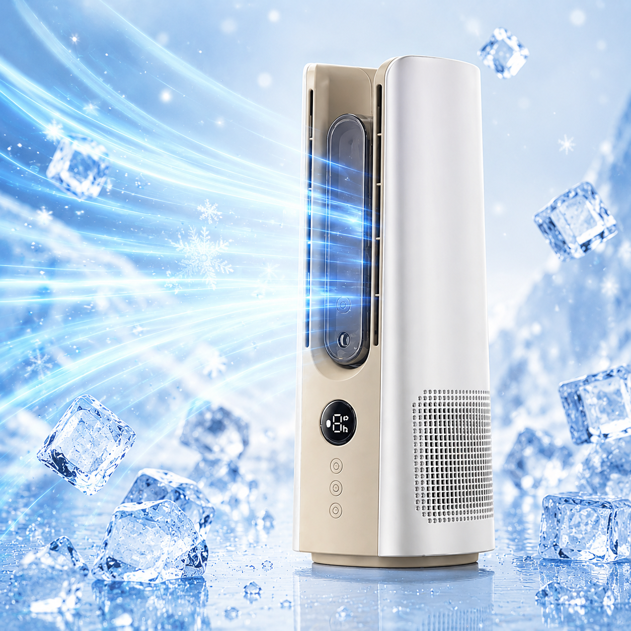 Breezeo Portable Mini Tower Fan