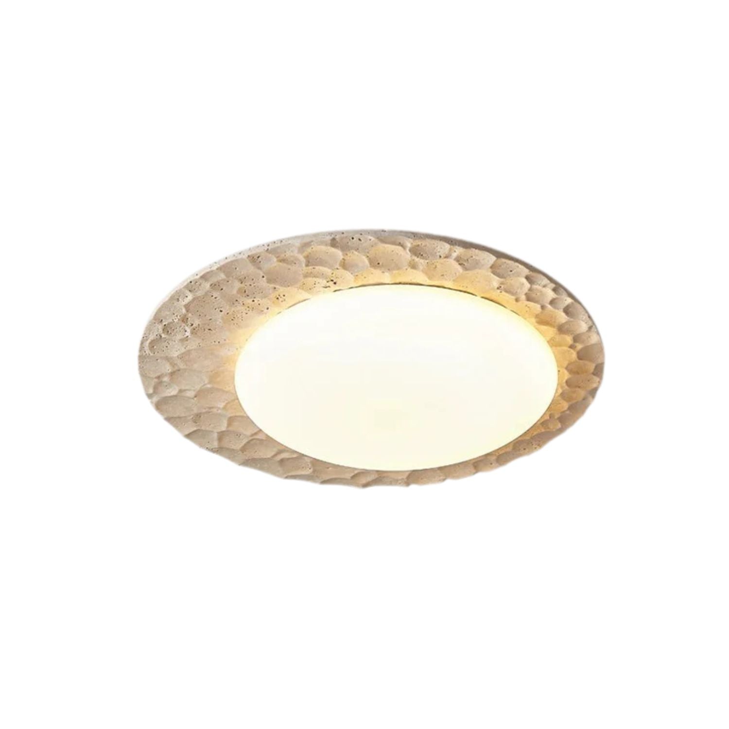 Orage Travertine Ceiling Light
