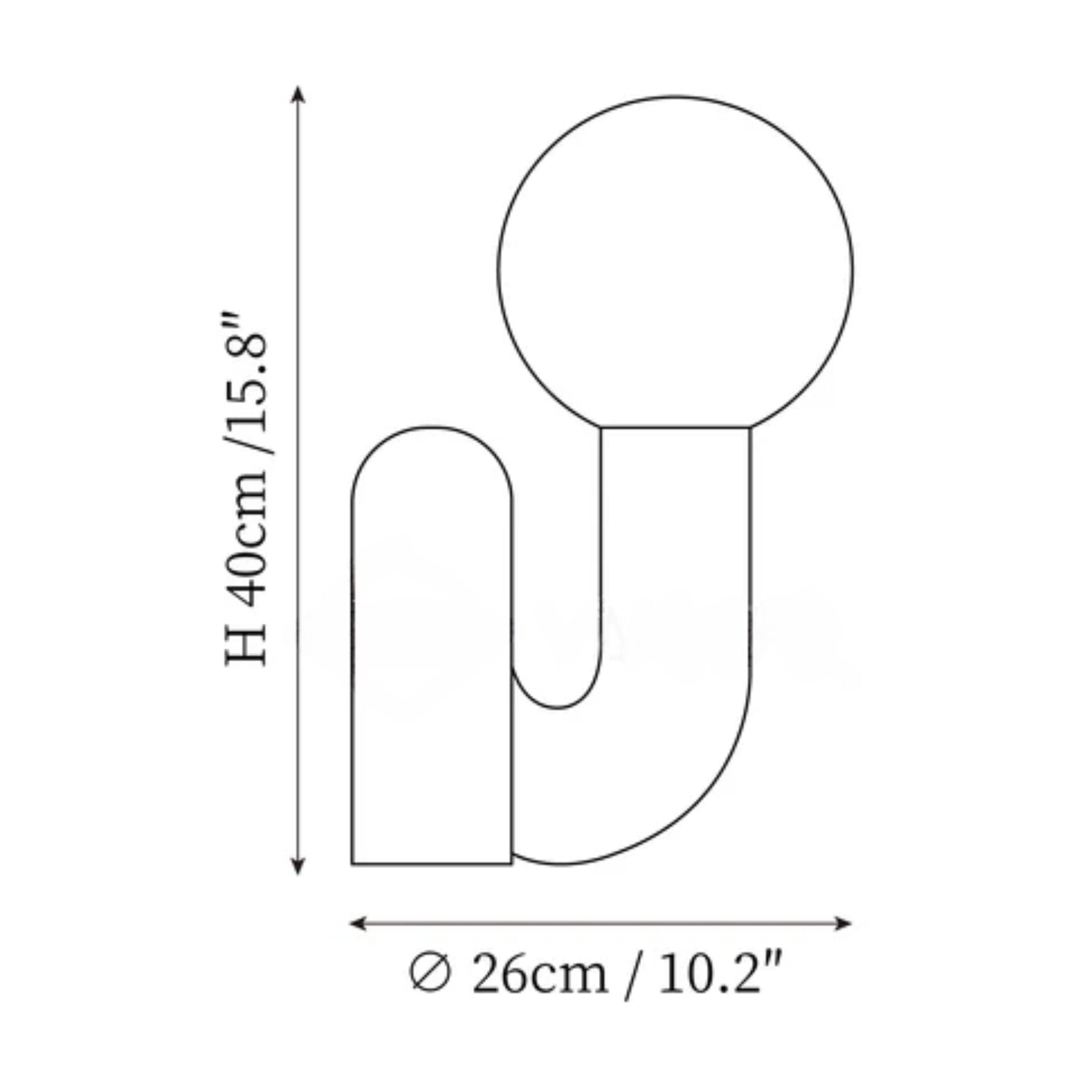 Curlshape Table Lamp
