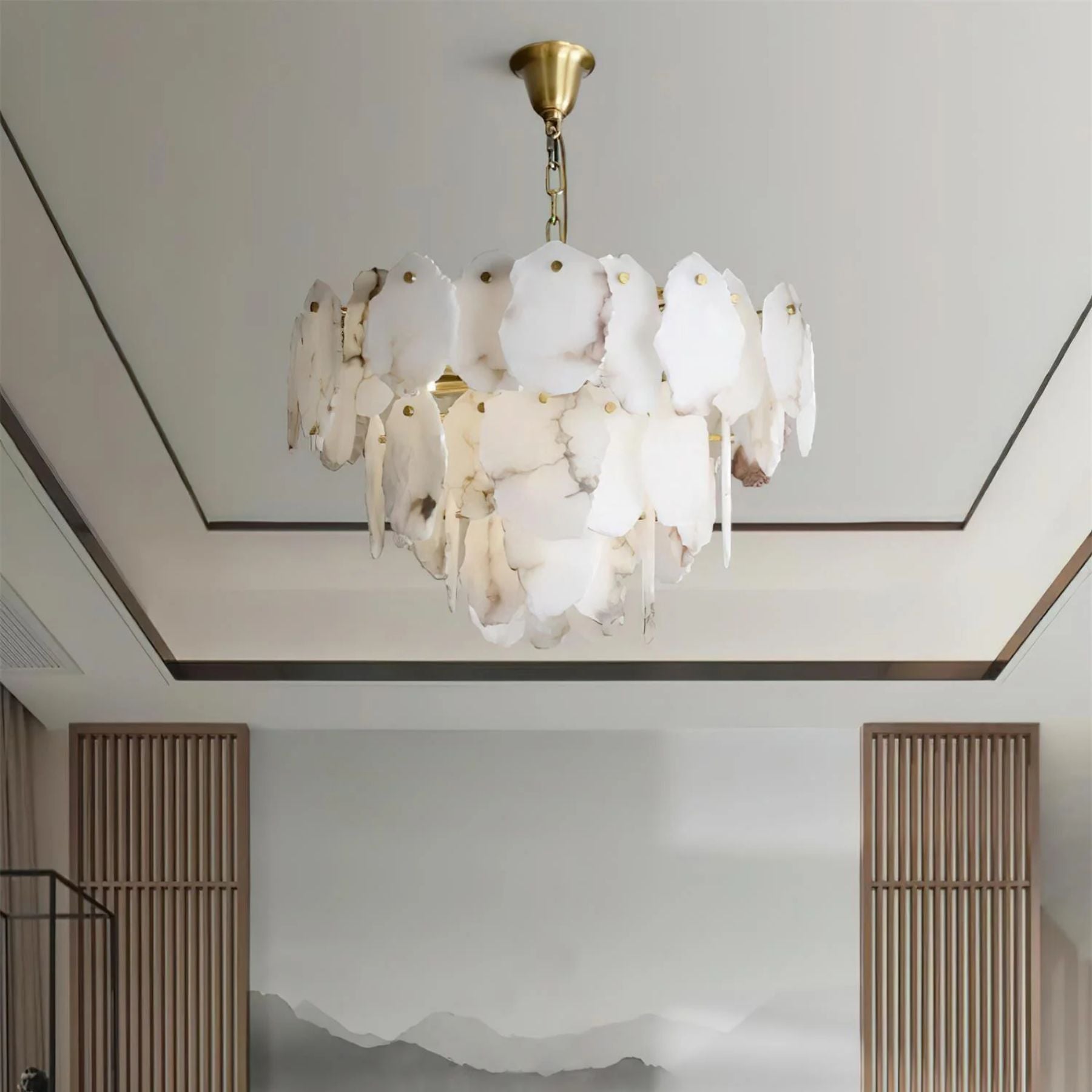 Noames Alabaster Pendant Light