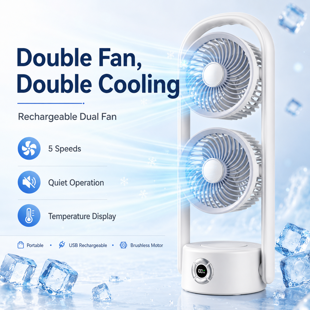 Freezio Tower Fan