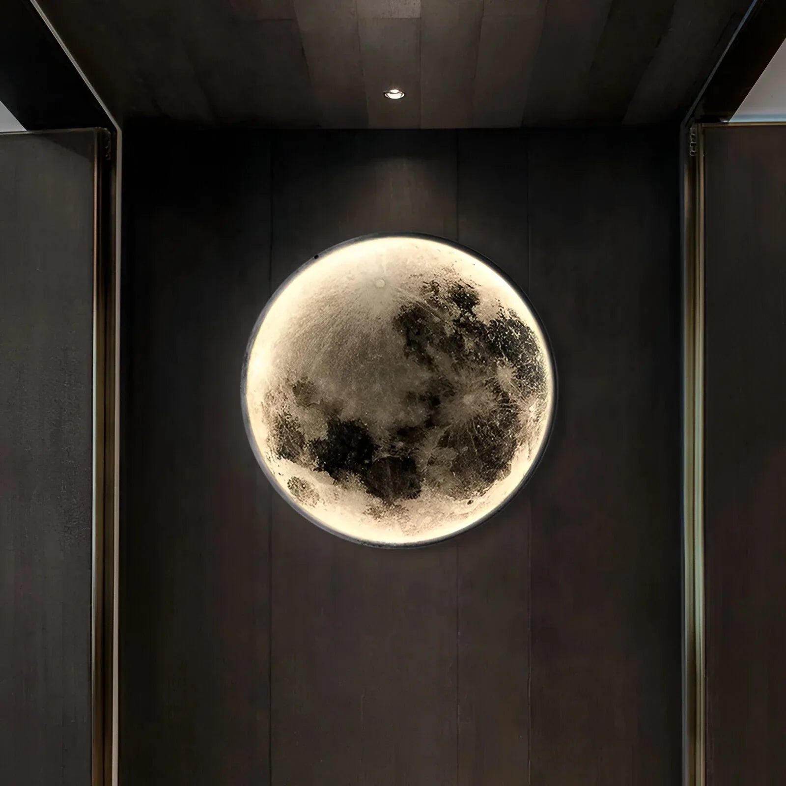 Eclipse Moon Design Wall Light