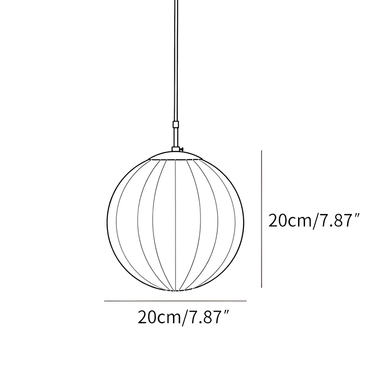 Lumo Water Pattern Pendant Light