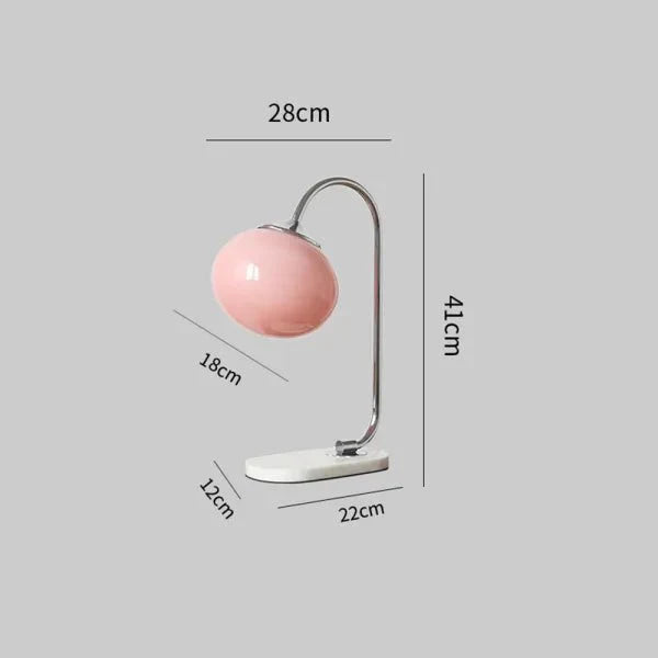 Mallow Glass Table Lamp