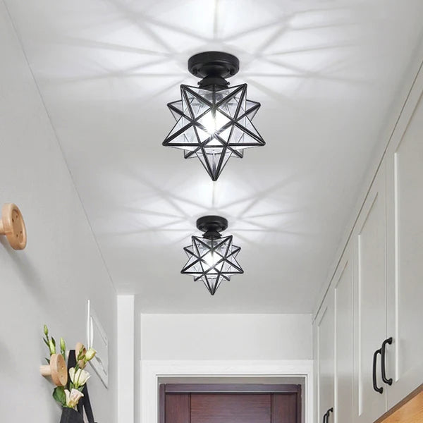 Pinlo Star-Shaped Ceiling Light