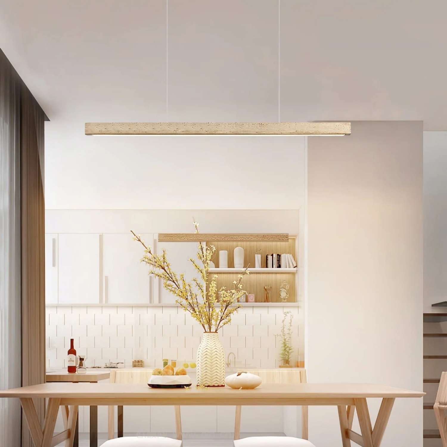 Lynaze Natural Stone Pendant Light