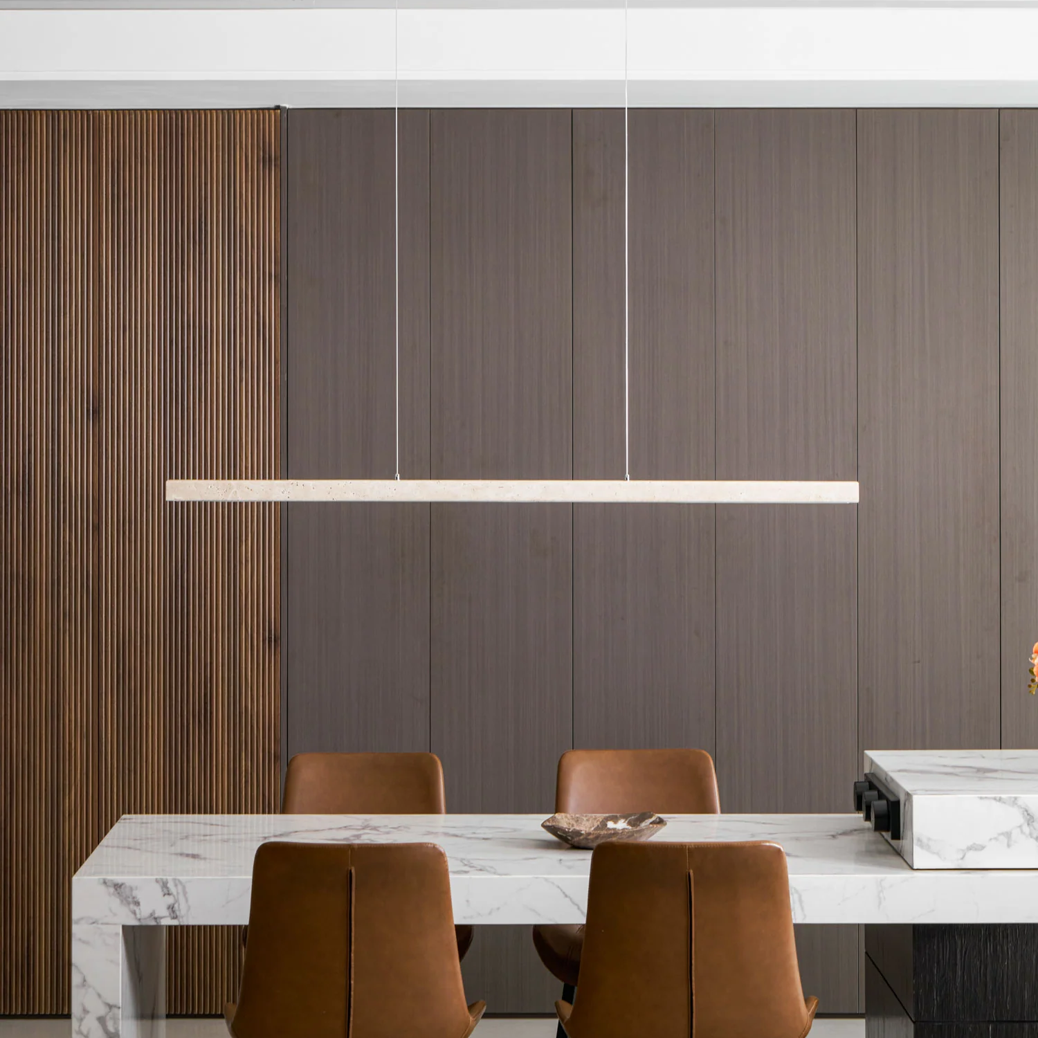 Lynaze Natural Stone Pendant Light