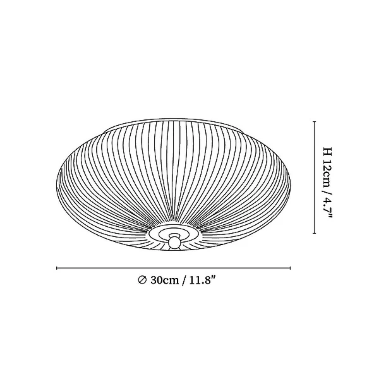 Sivo Ripple Ceiling Light