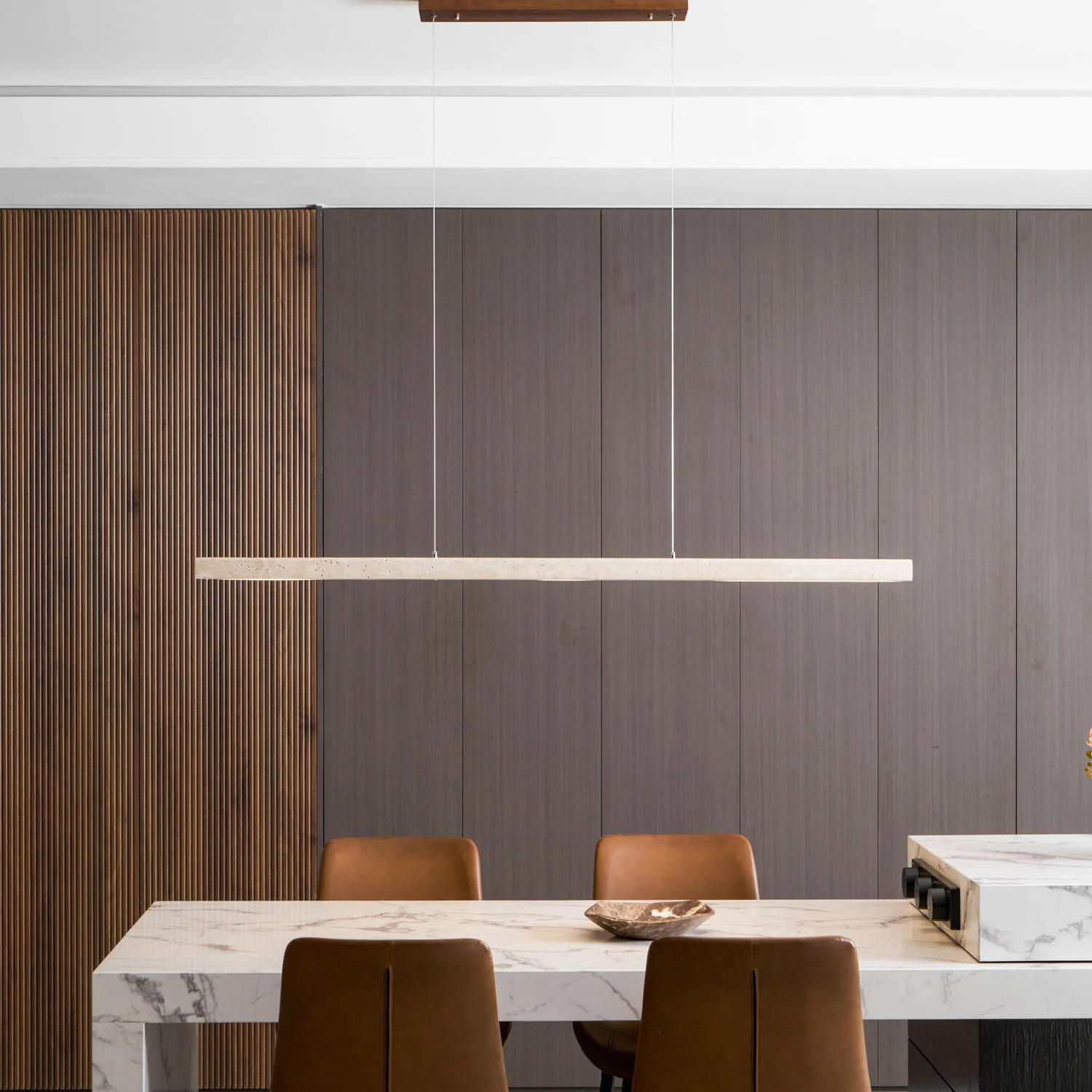 Lynaze Natural Stone Pendant Light
