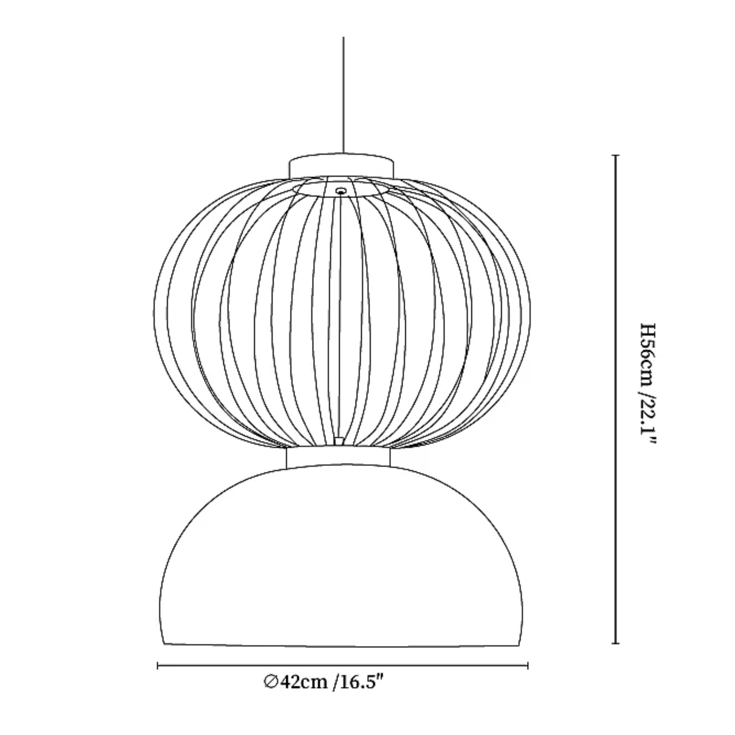 Koros Pendant Light