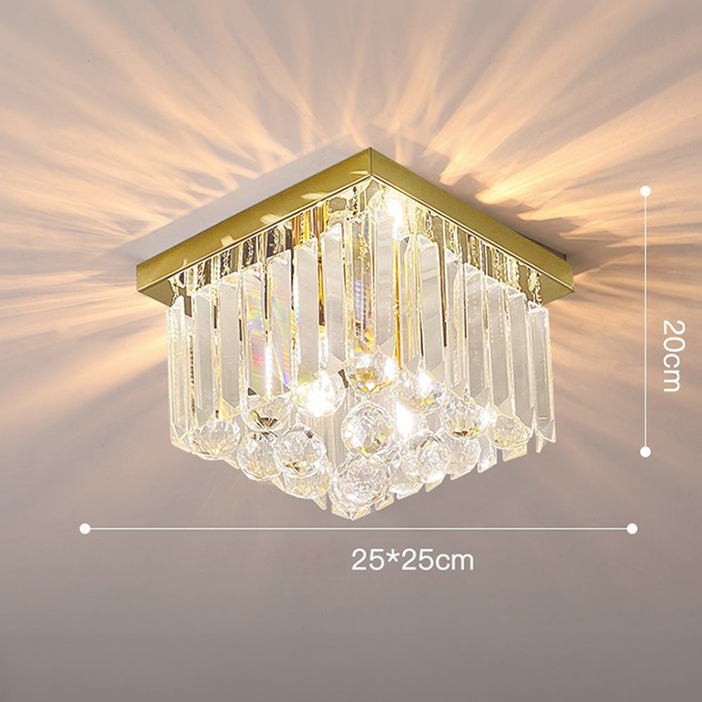 Zinlaro Crystal Ceiling Light