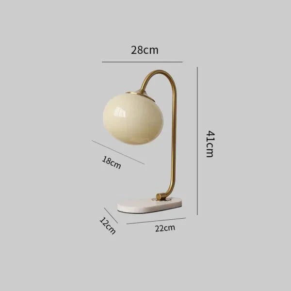 Mallow Glass Table Lamp