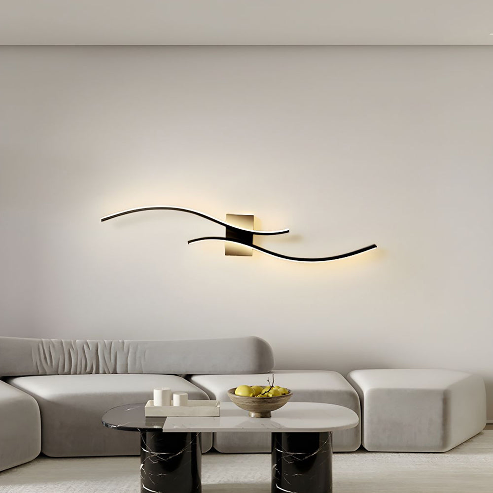 Gillon Wavy Wall Light