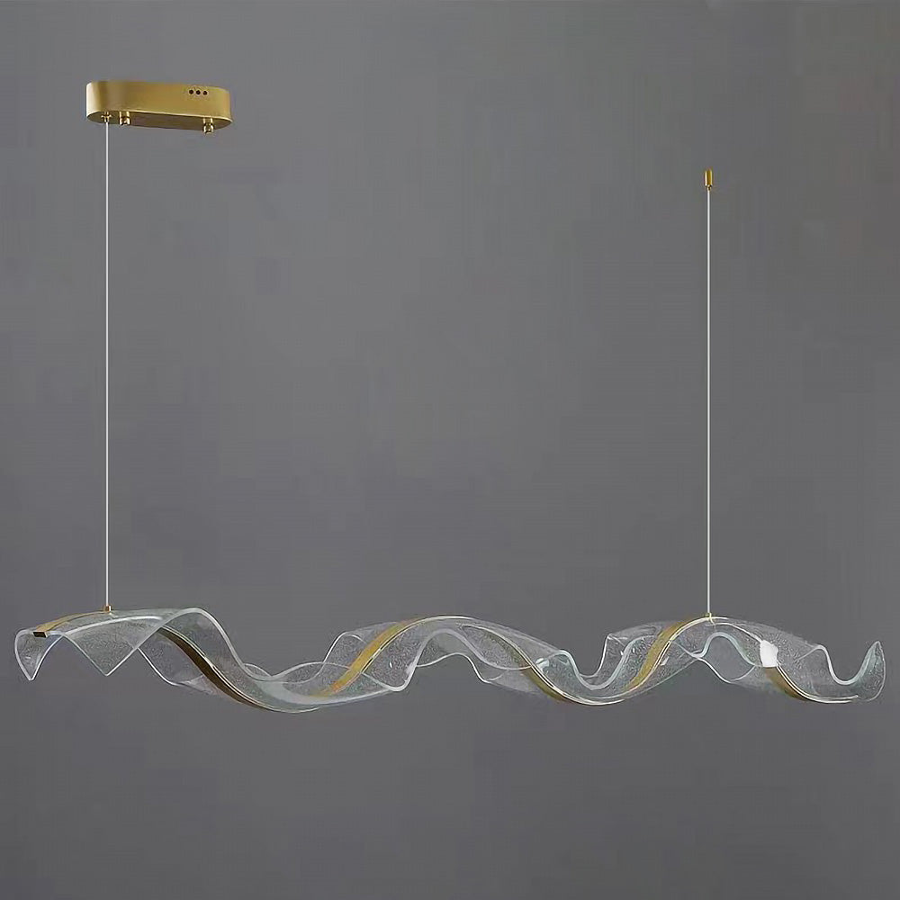 Wave Dome Pendant Light