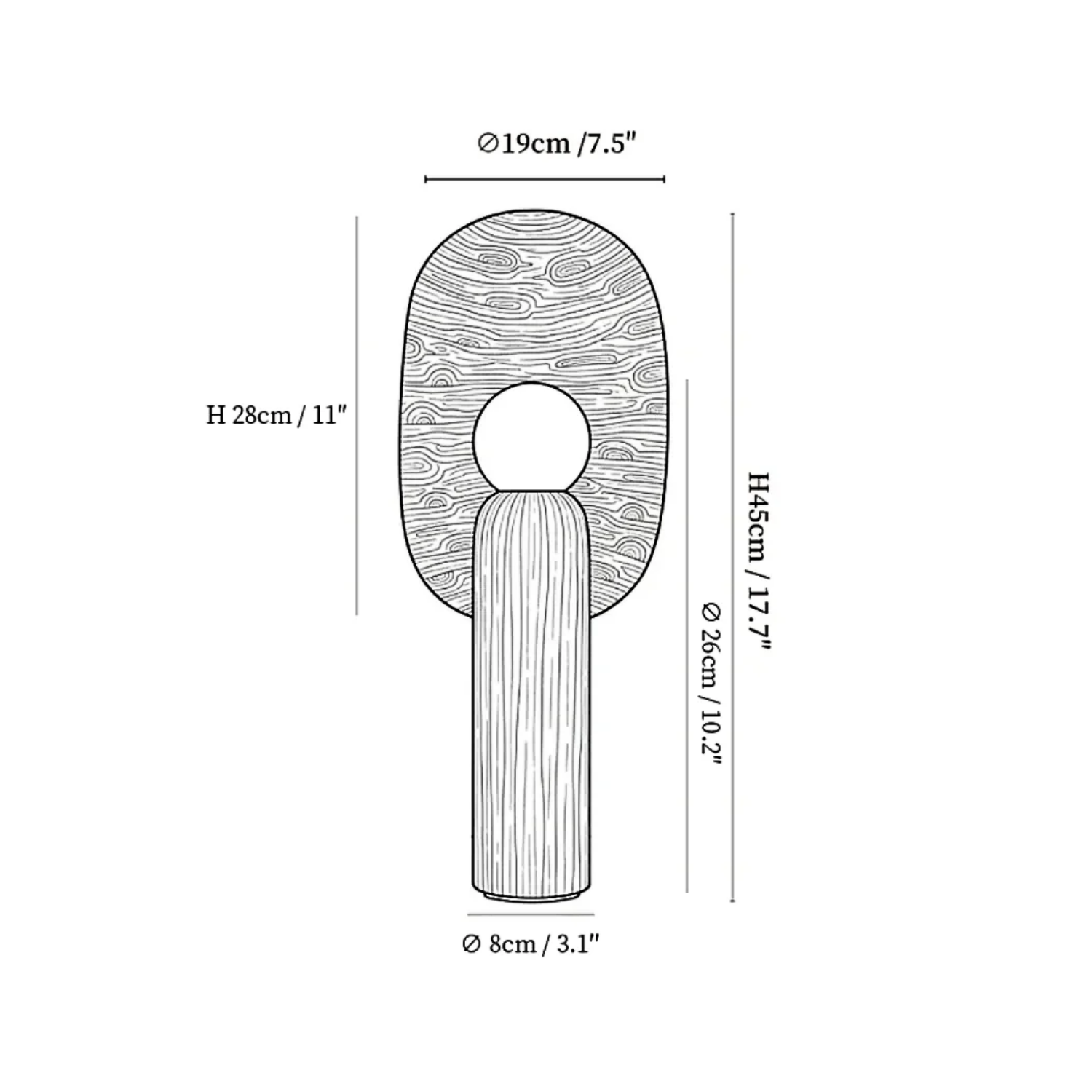 Fospine Table Lamp