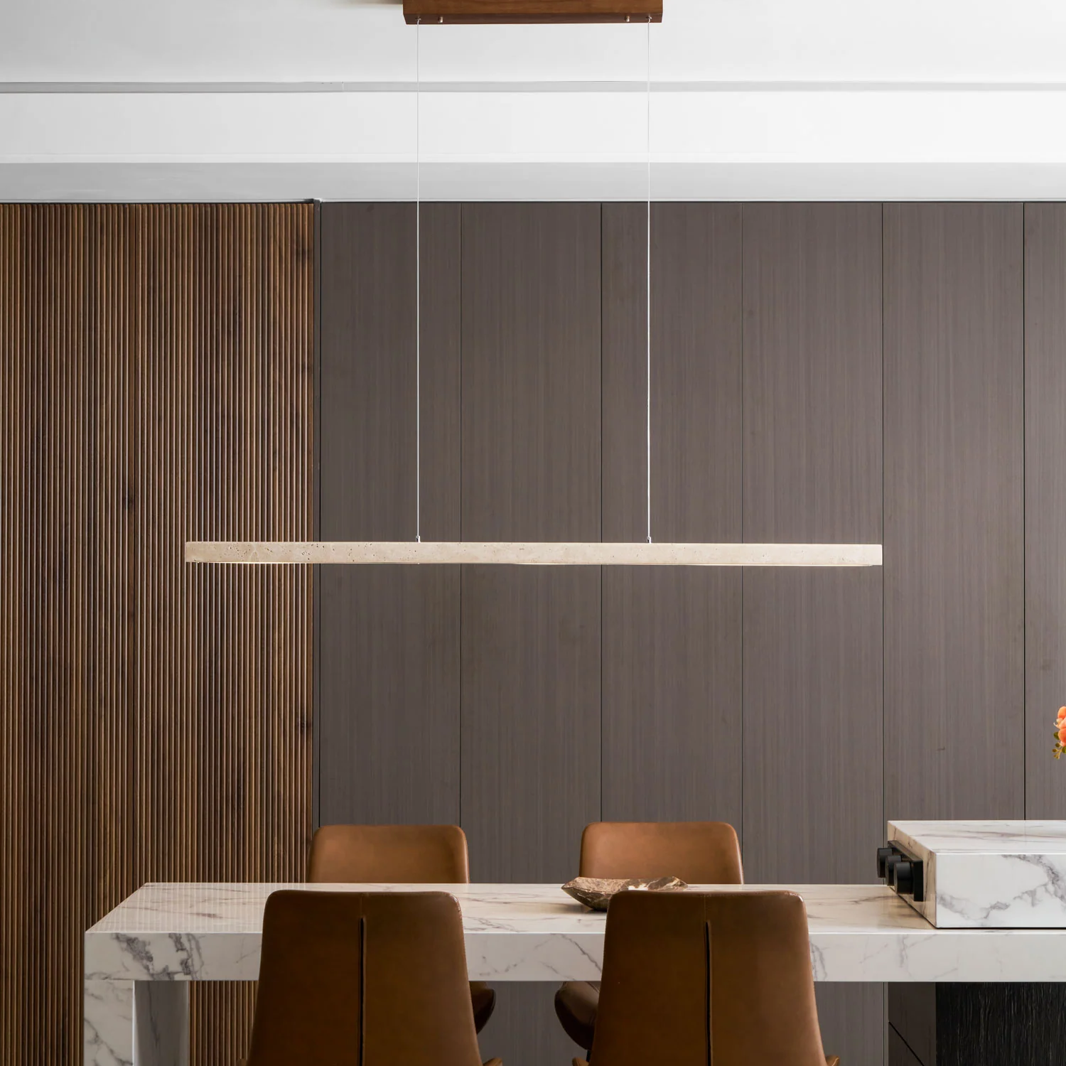 Lynaze Natural Stone Pendant Light