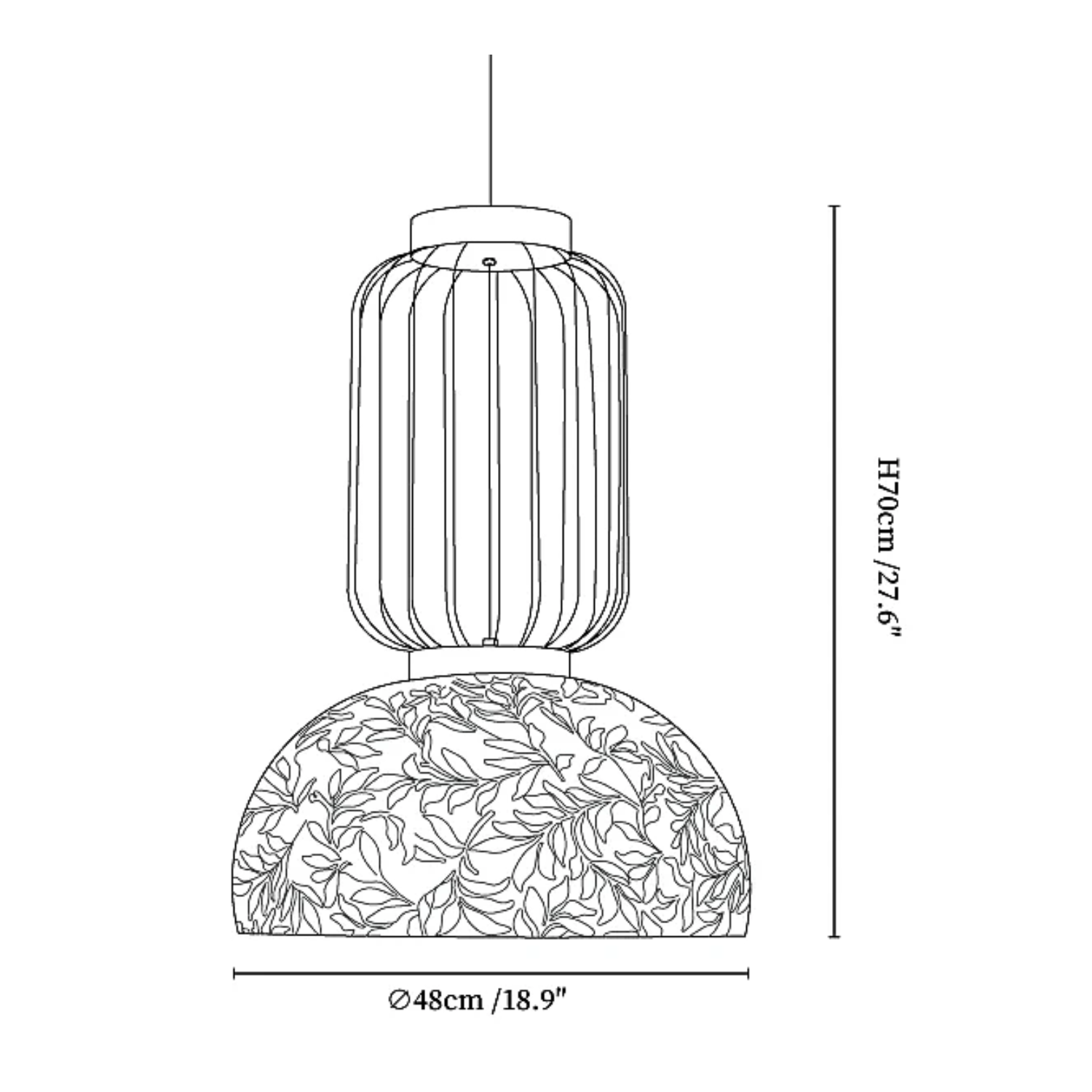 Koros Pendant Light