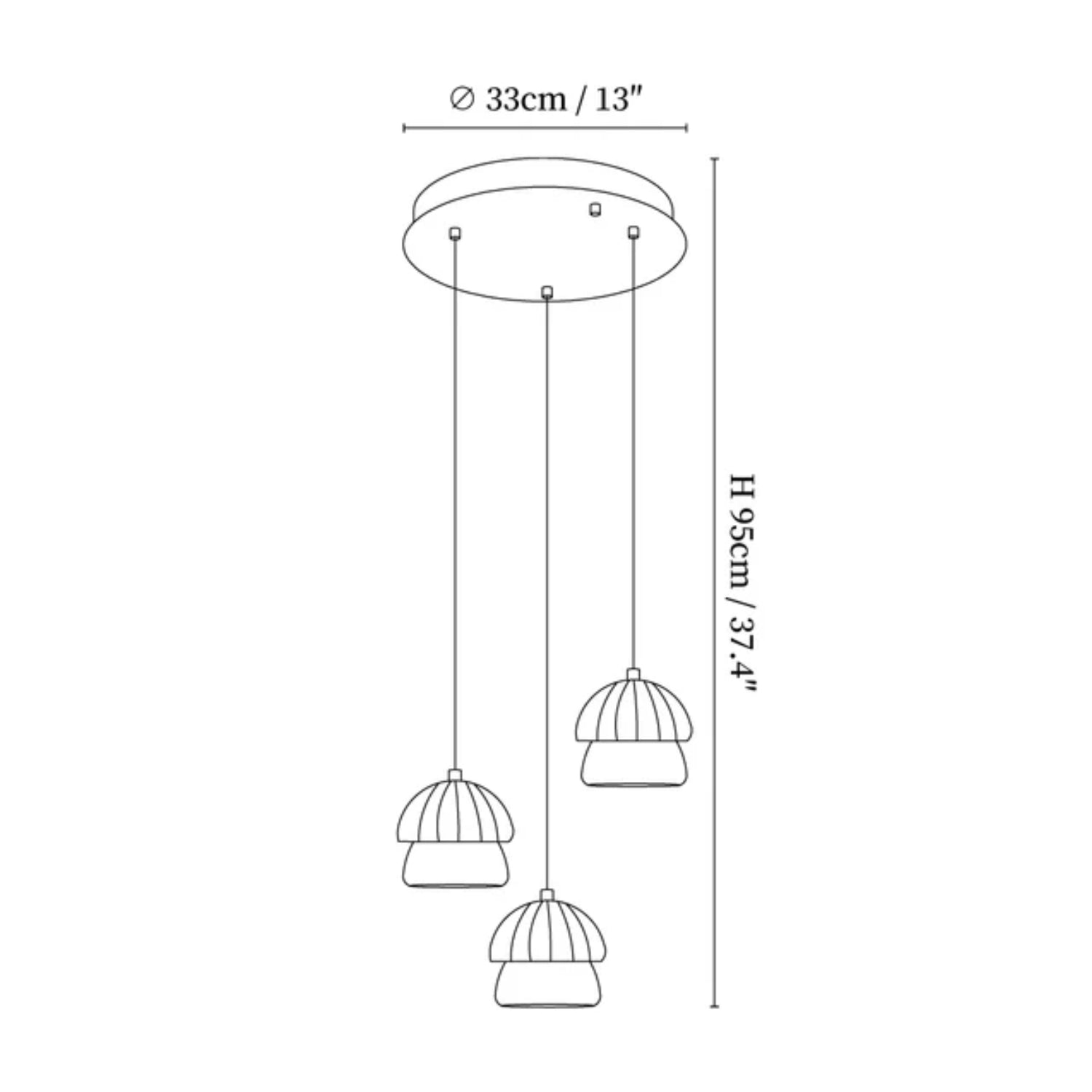 Cluvome Pendant Light