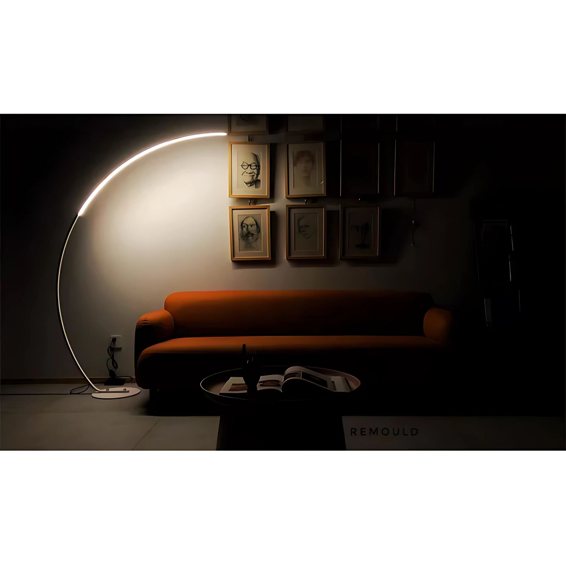 Zoleo Curved Floor Lamp
