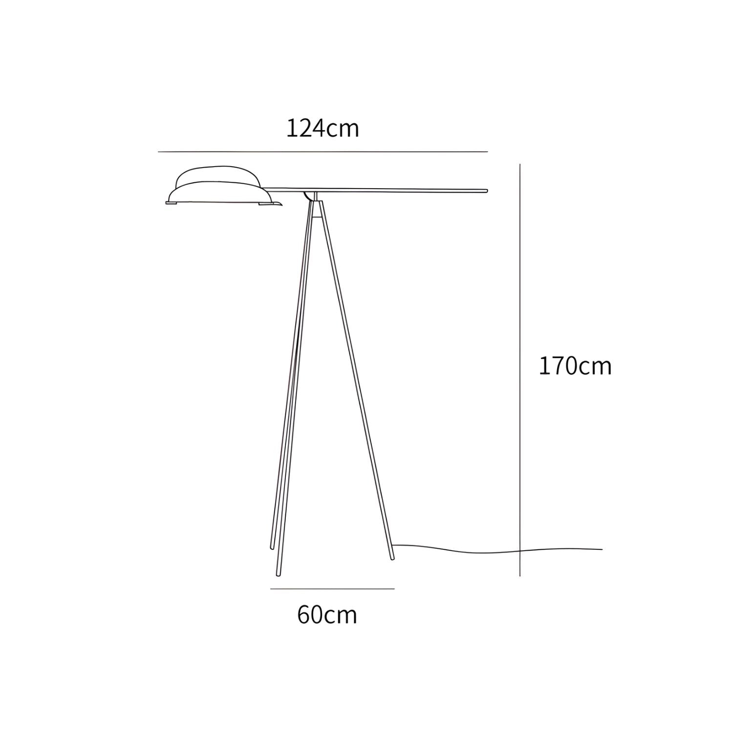 Telfa Tripod Floor Lamp