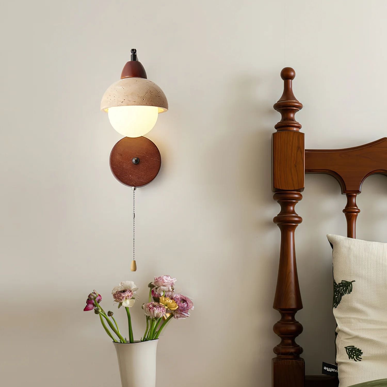 Bellemon Natural Stone Wall Light