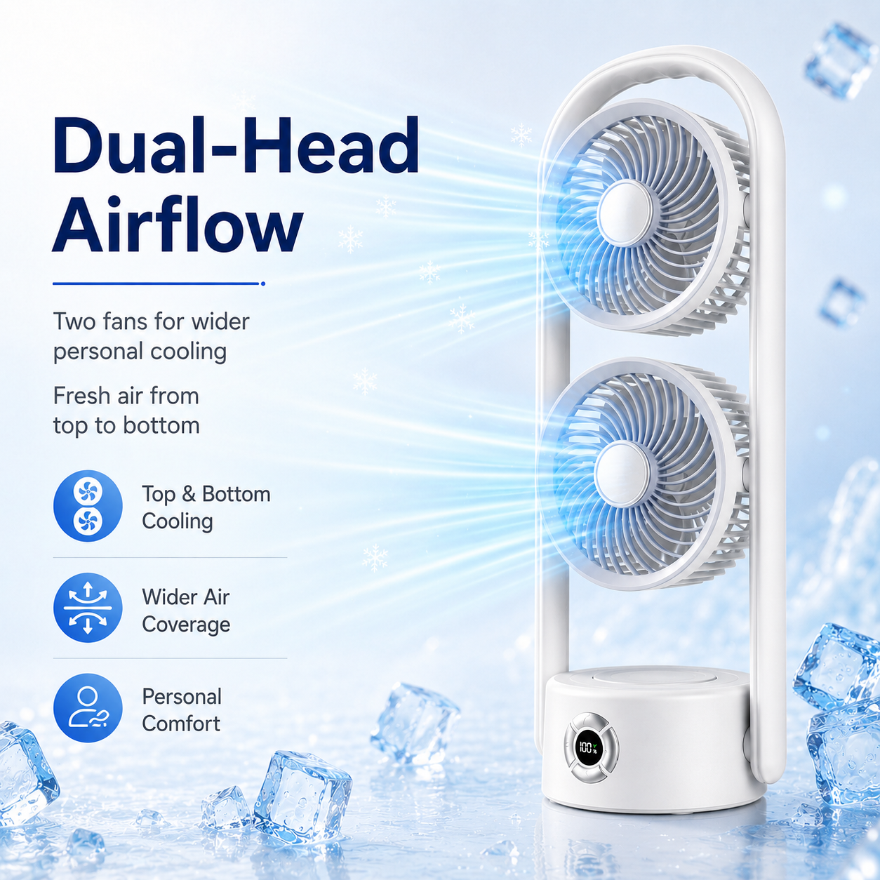 Freezio Tower Fan