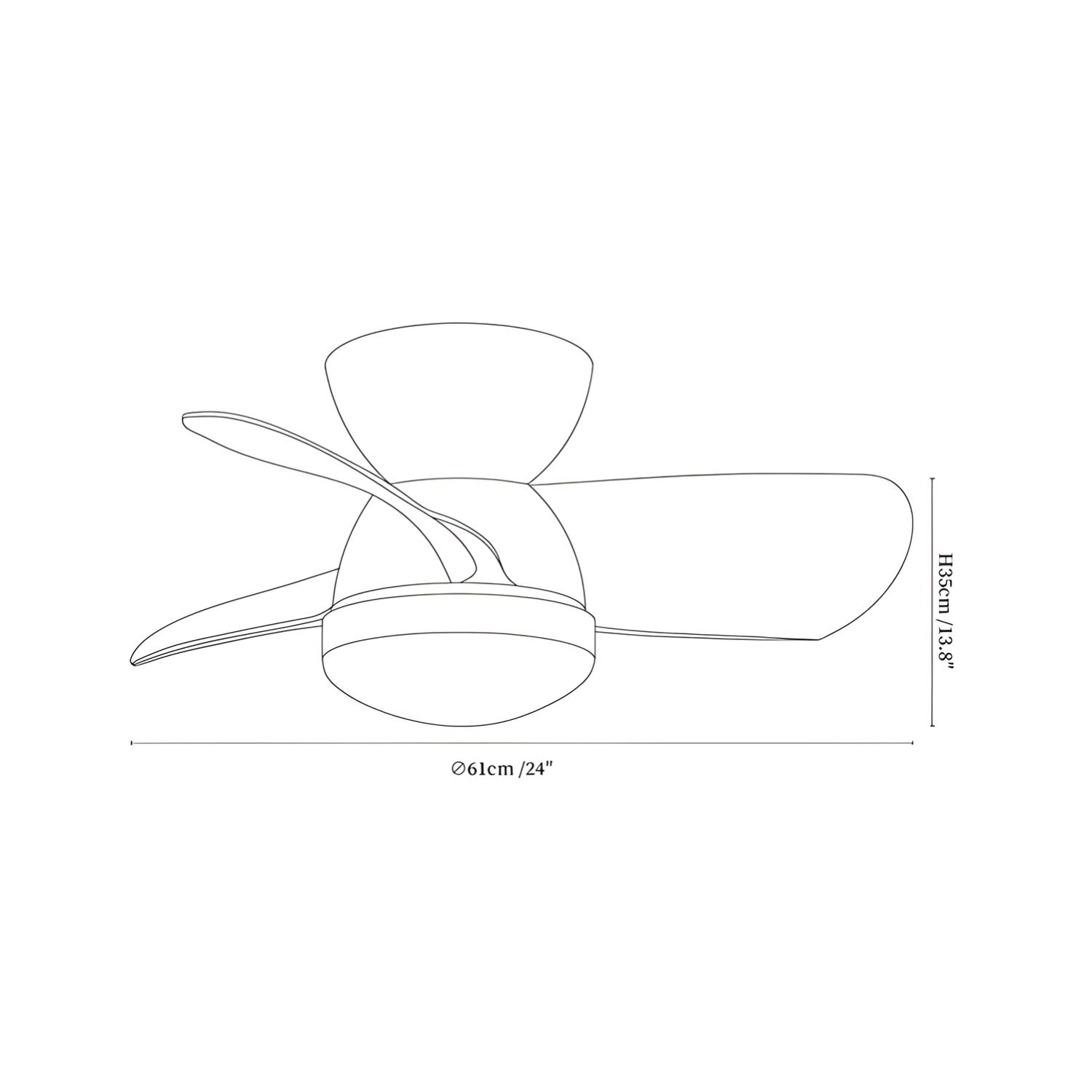 Morentis LED Ceiling Fan