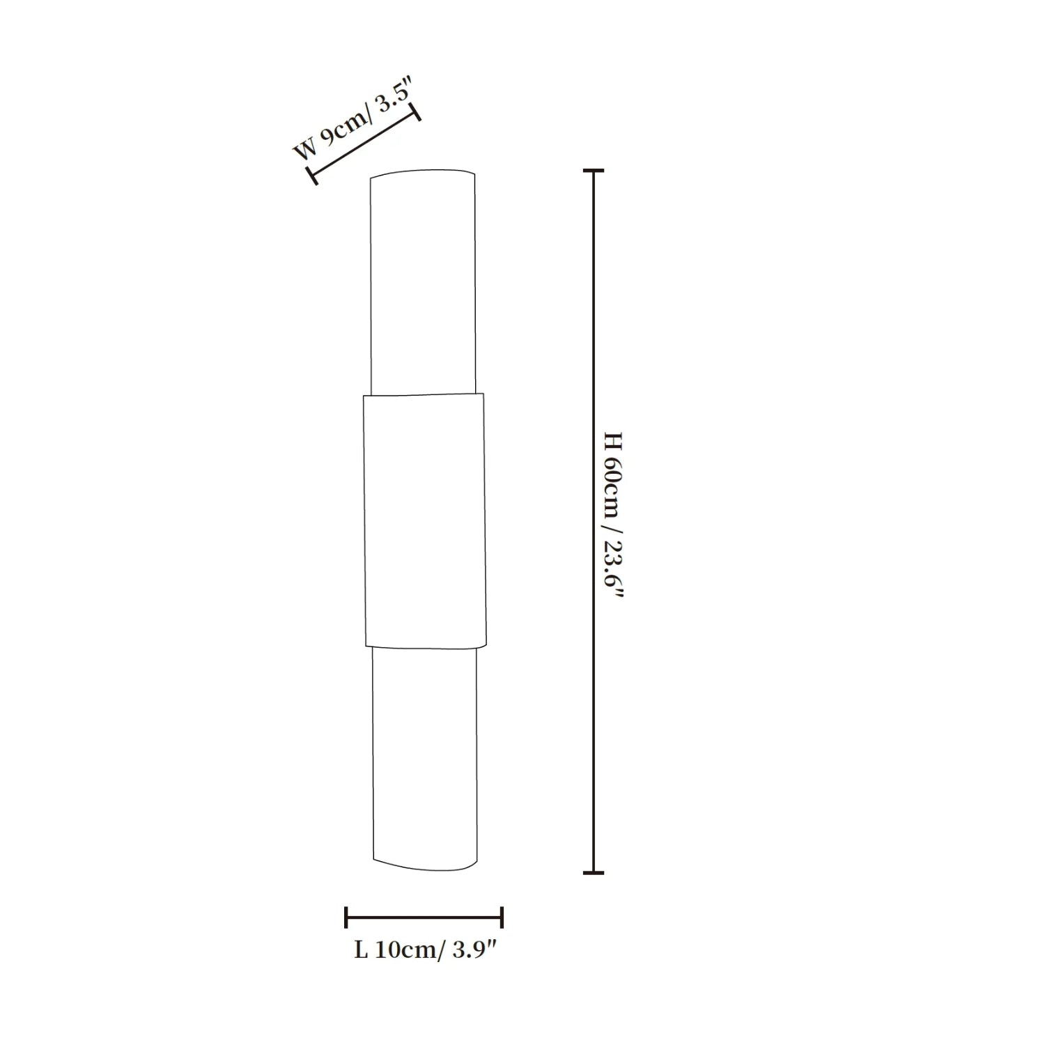 Halve Temiyzo Wall Light