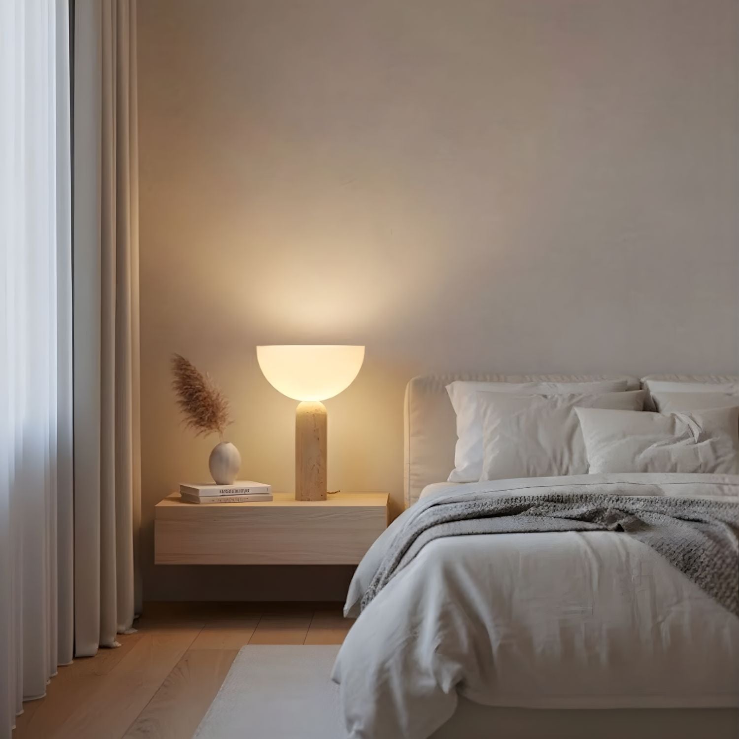 Polvo Natural Stone Table Lamp