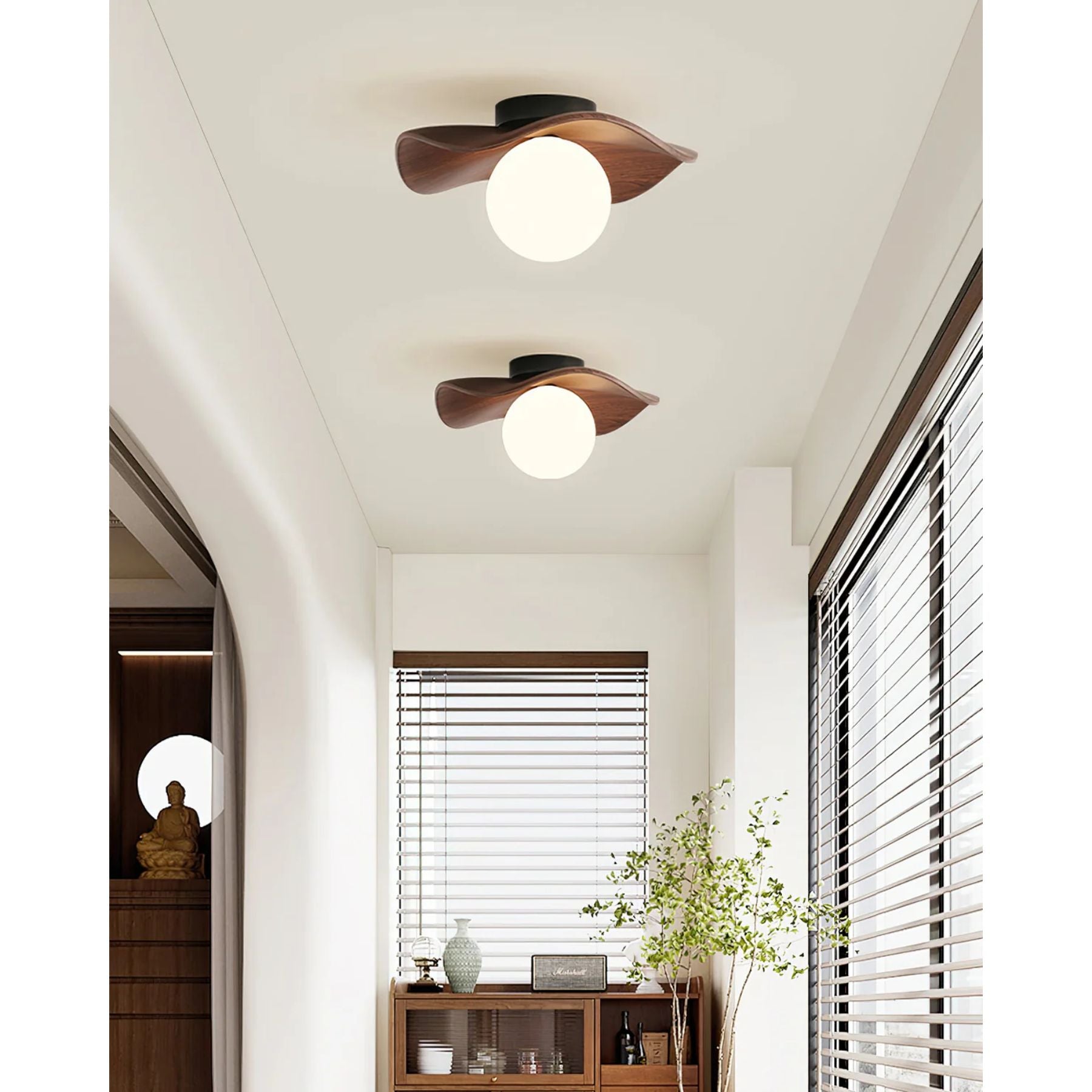 Taliz Leaf Ceiling Light