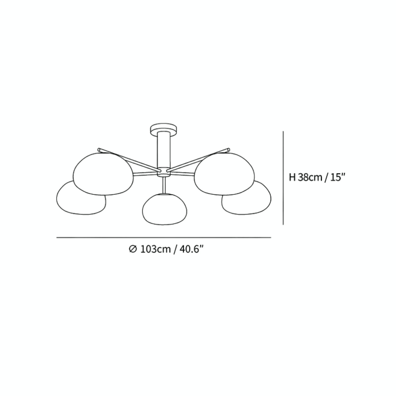 Mobael Ceiling Light