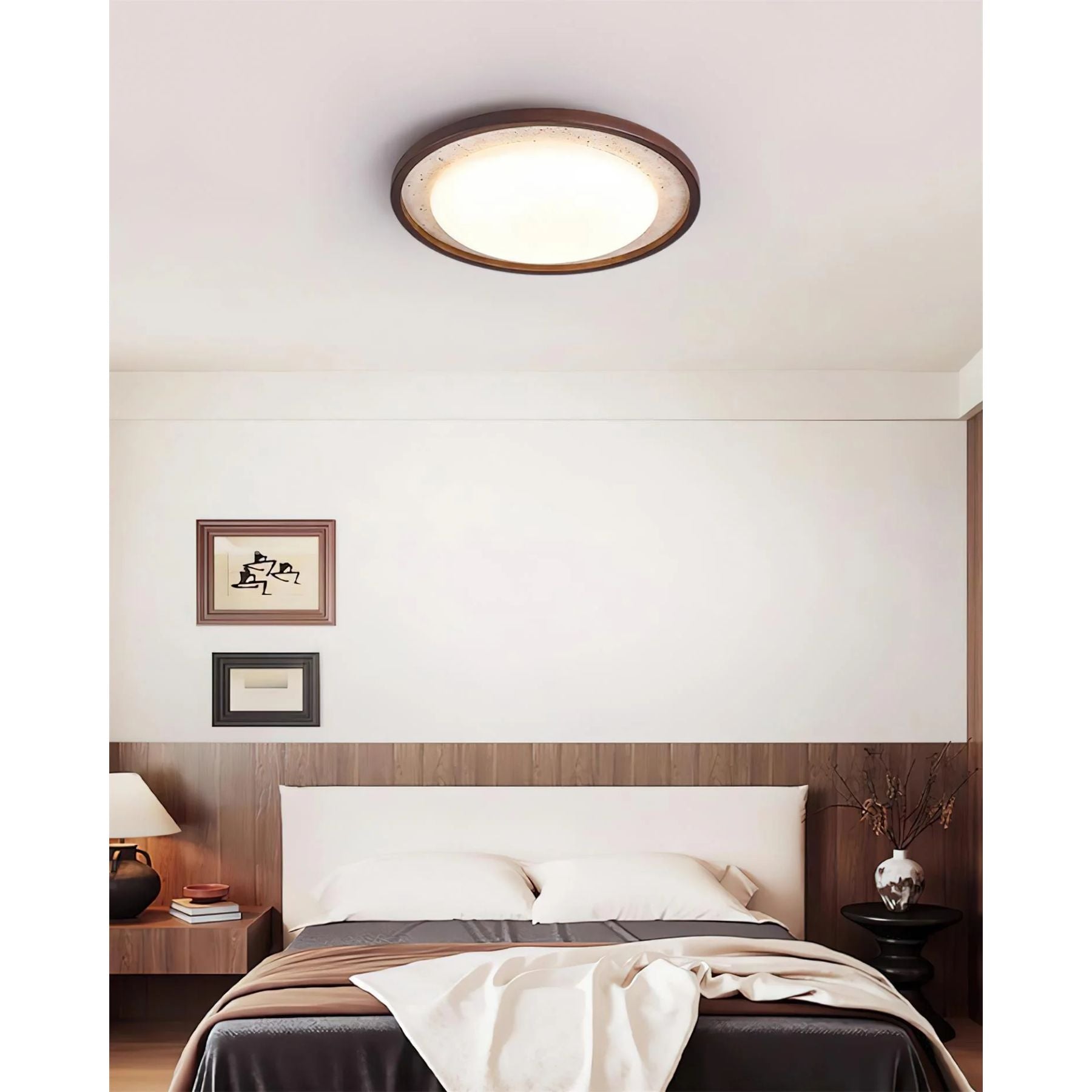 Celdado Natural Stone Ceiling Light