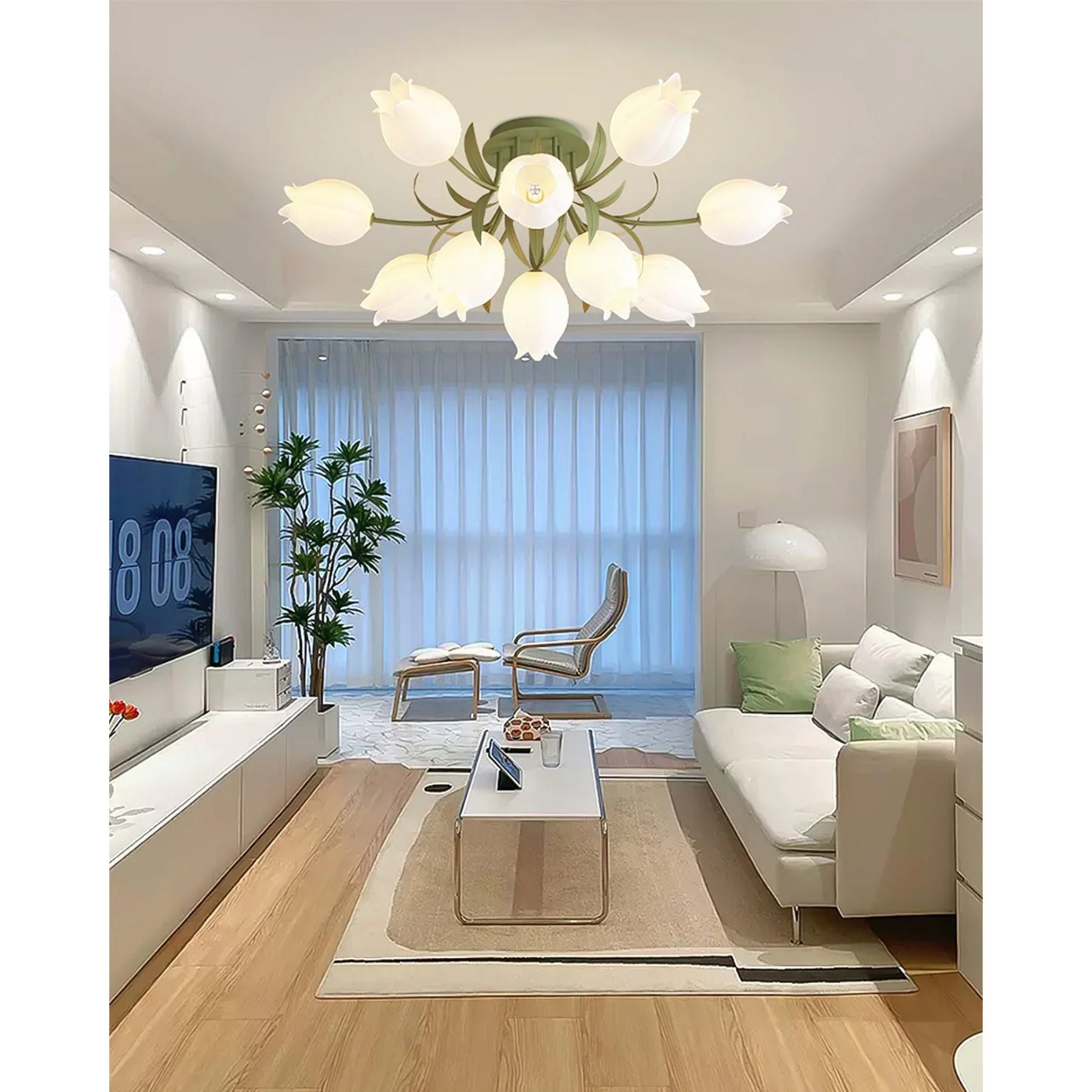 Forella Flower Ceiling Light