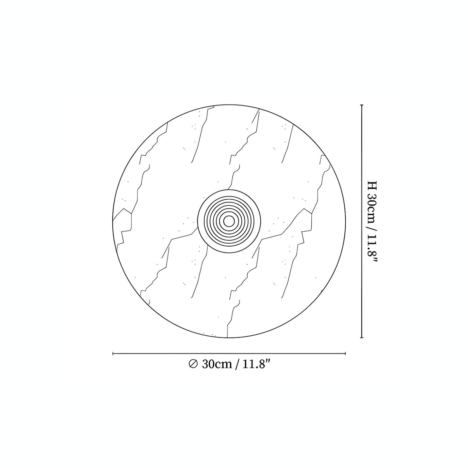 Besoin Marble Wall Light