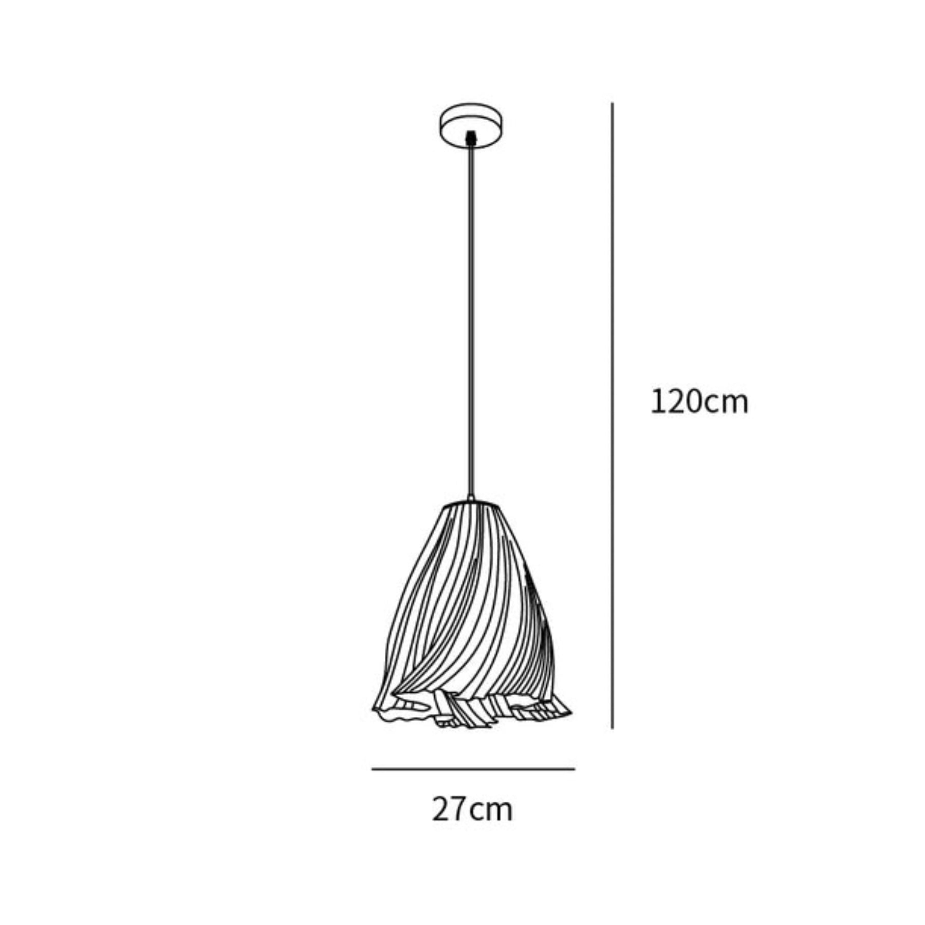 Mezzo Wave Pendant Light