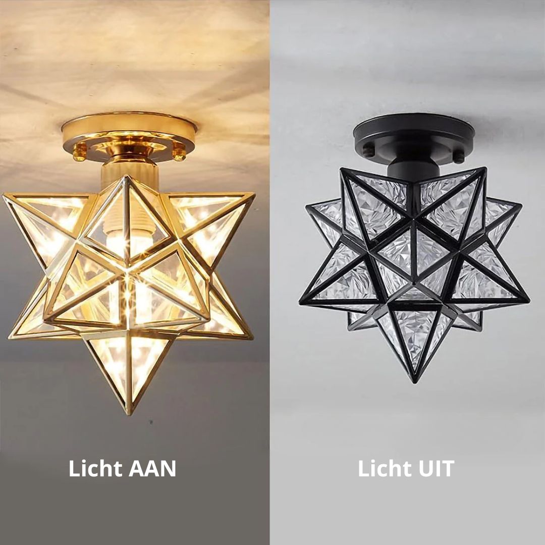 Pinlo Star-Shaped Ceiling Light