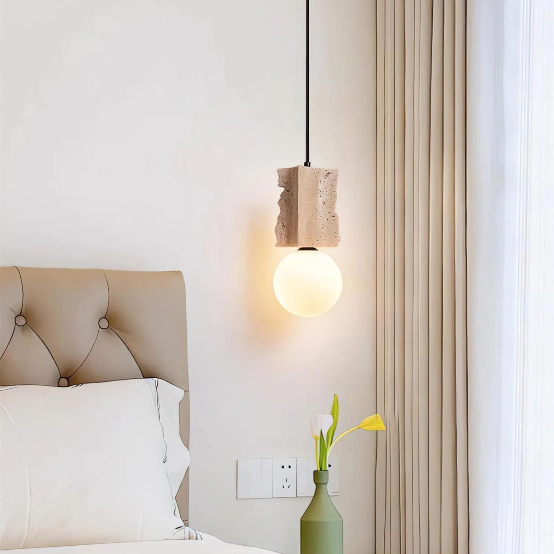 Broken Stone Design Pendant Light