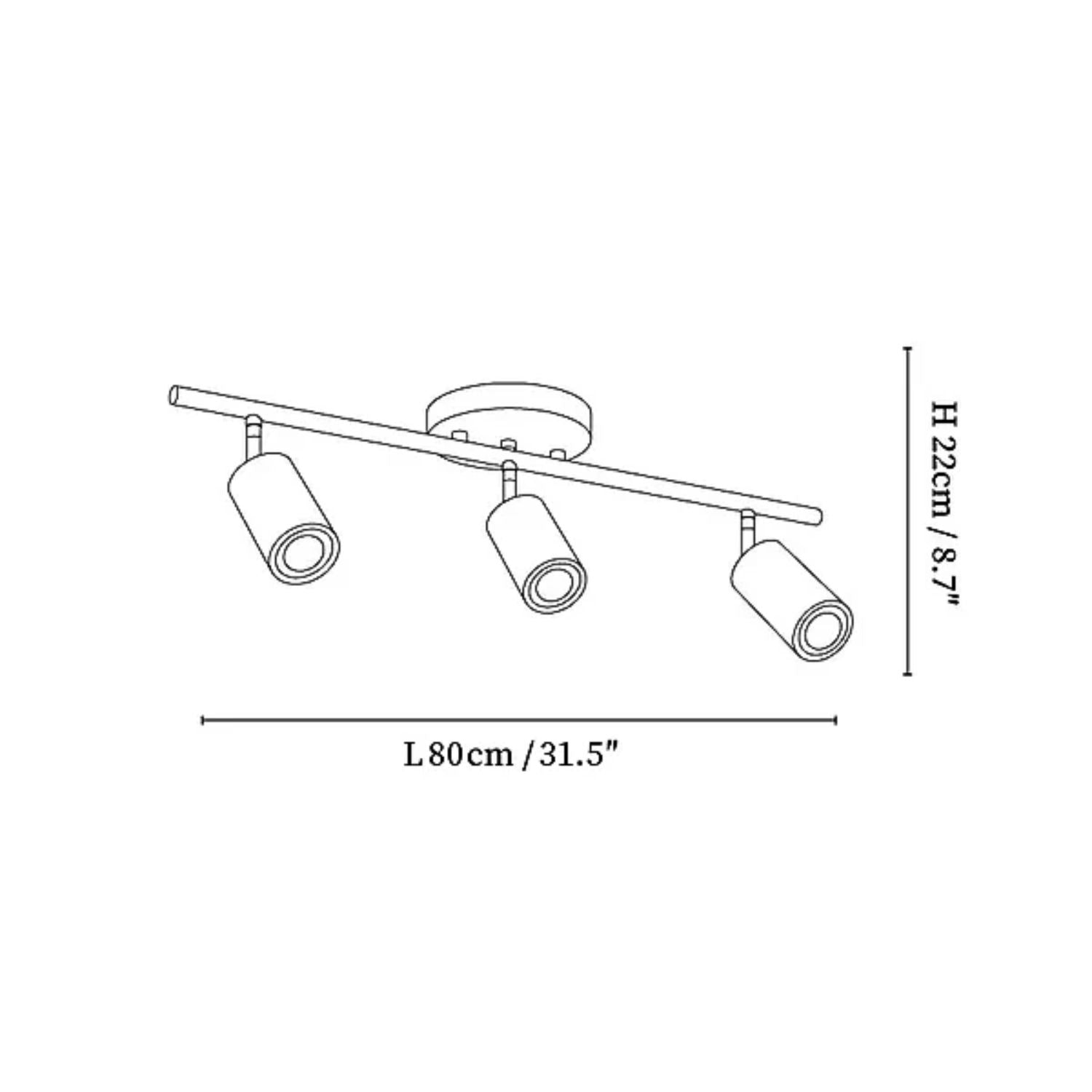 Romezan Ceiling Light
