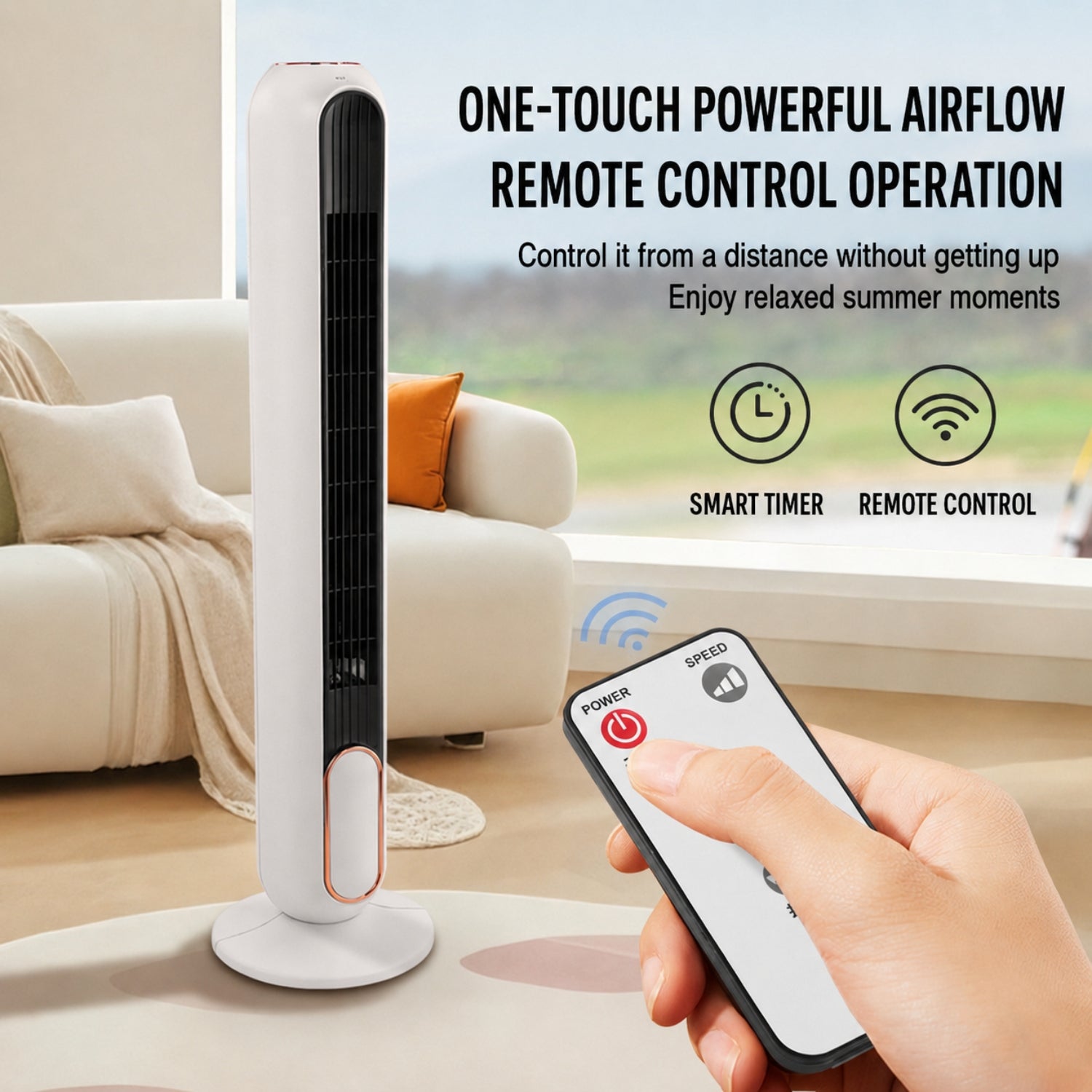 Covedenus Tower Fan