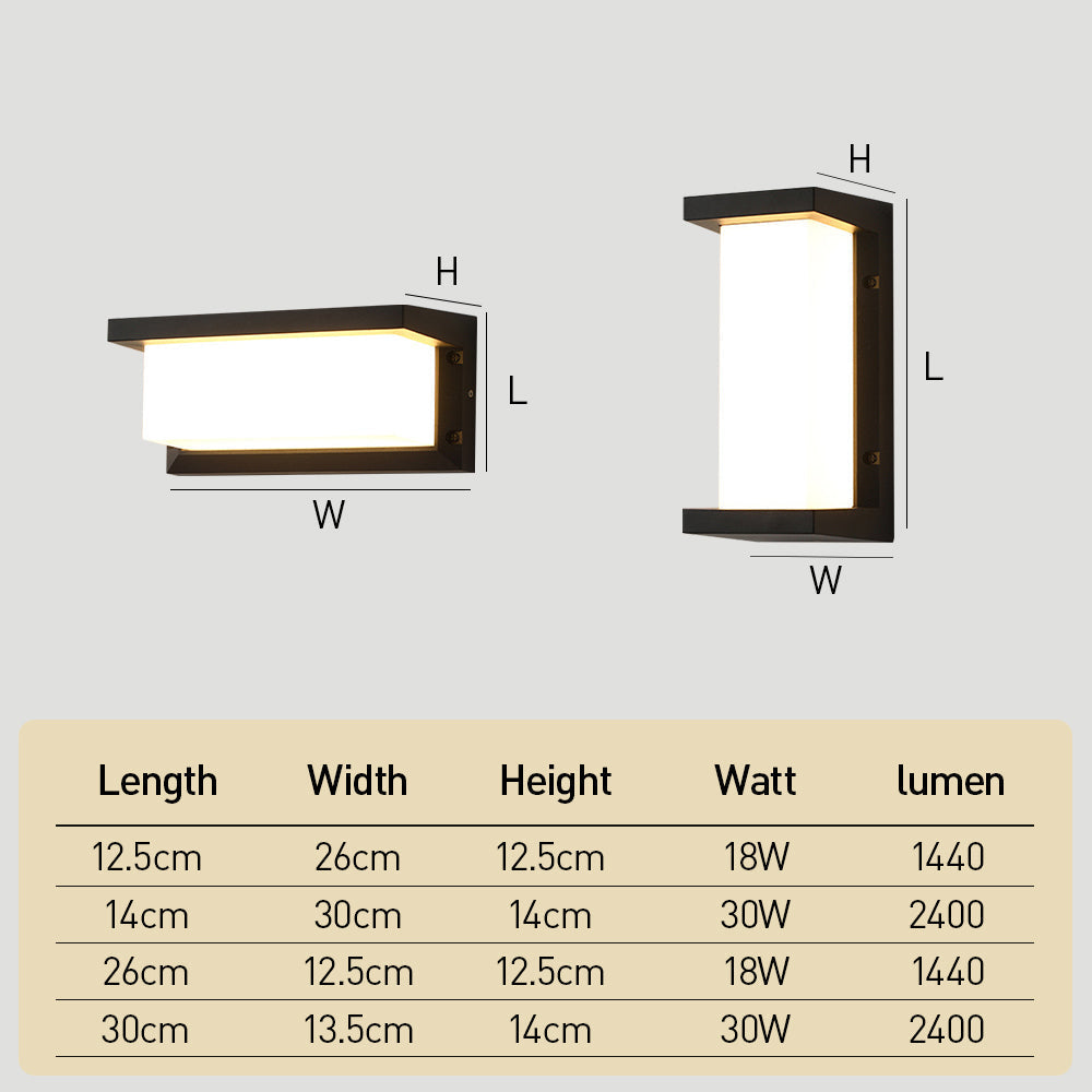 Serava Wall Light For Outside