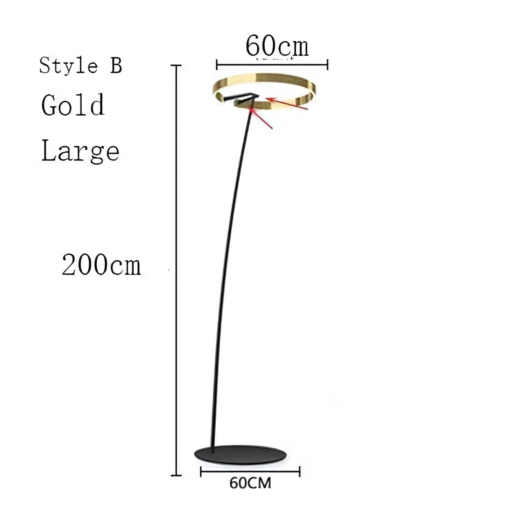 Circlo Arc Floor Lamp