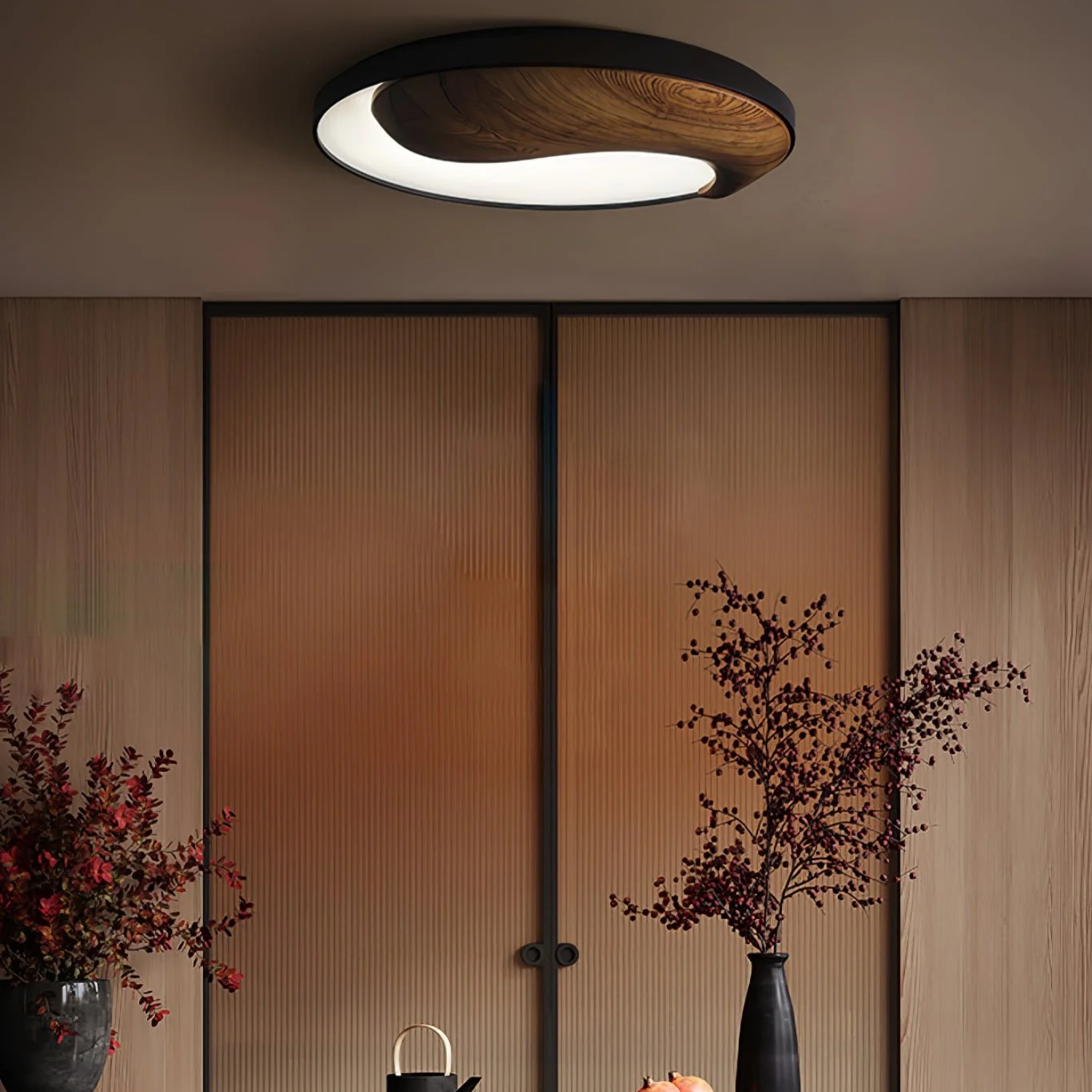 YinYang Design Ceiling Light