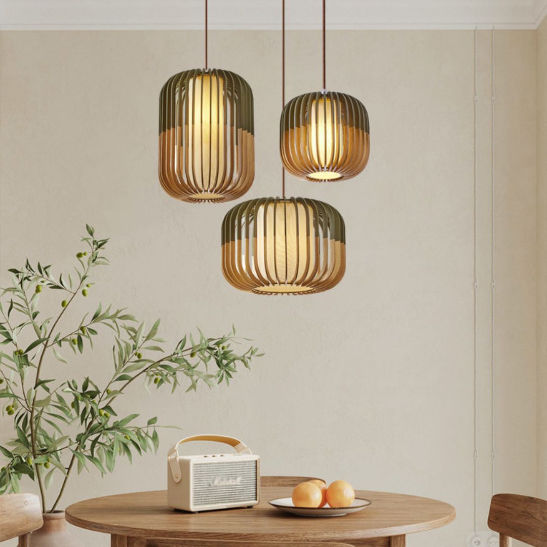 Amaya Wooden Pendant Light