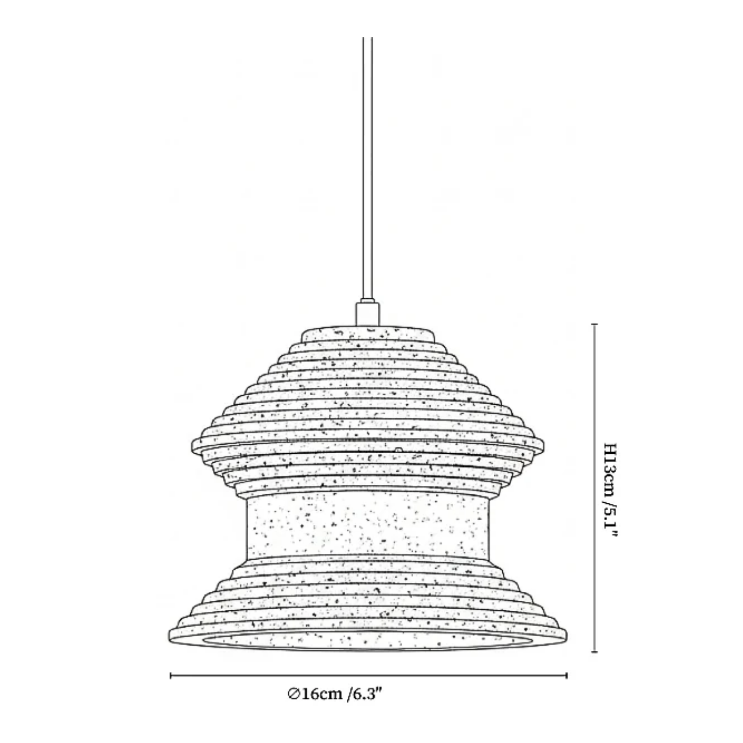 Elyvase Pendant Light
